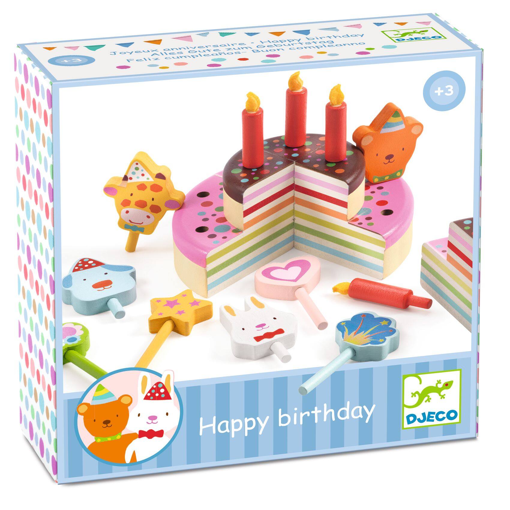DJECO Role Play Happy Birthday Game Set