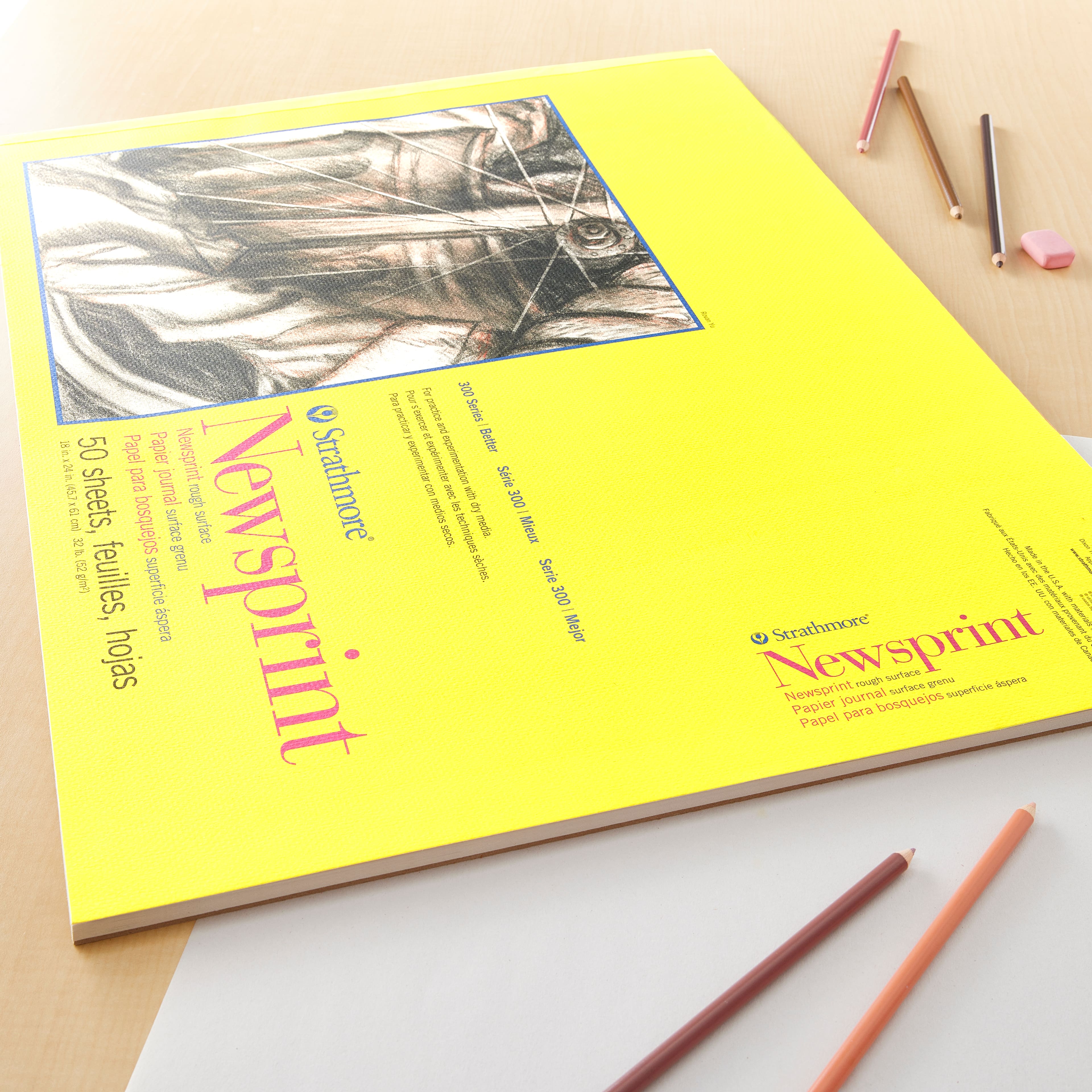 Strathmore® 300 Series Newsprint Pad