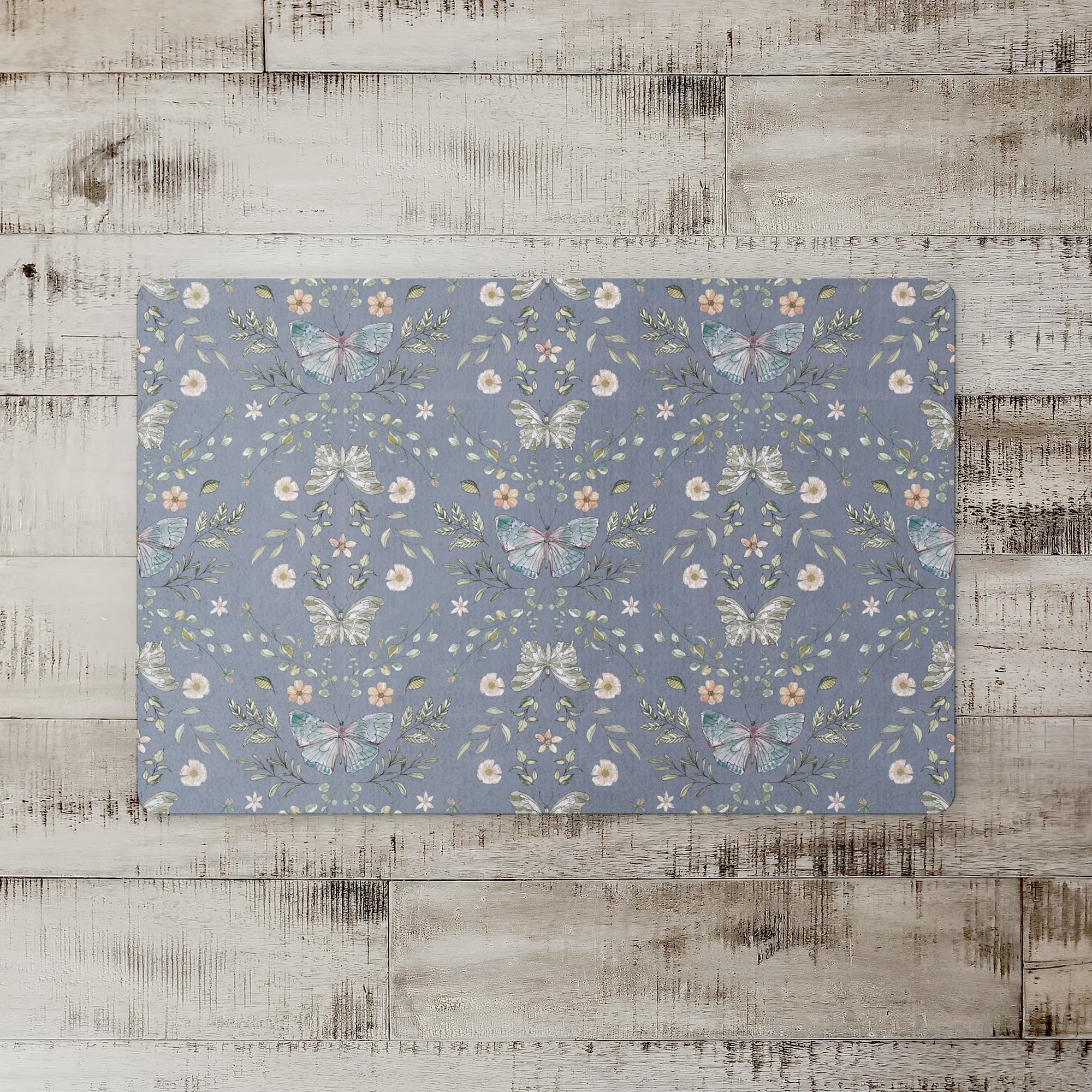 Butterfly Pattern Floor Mat