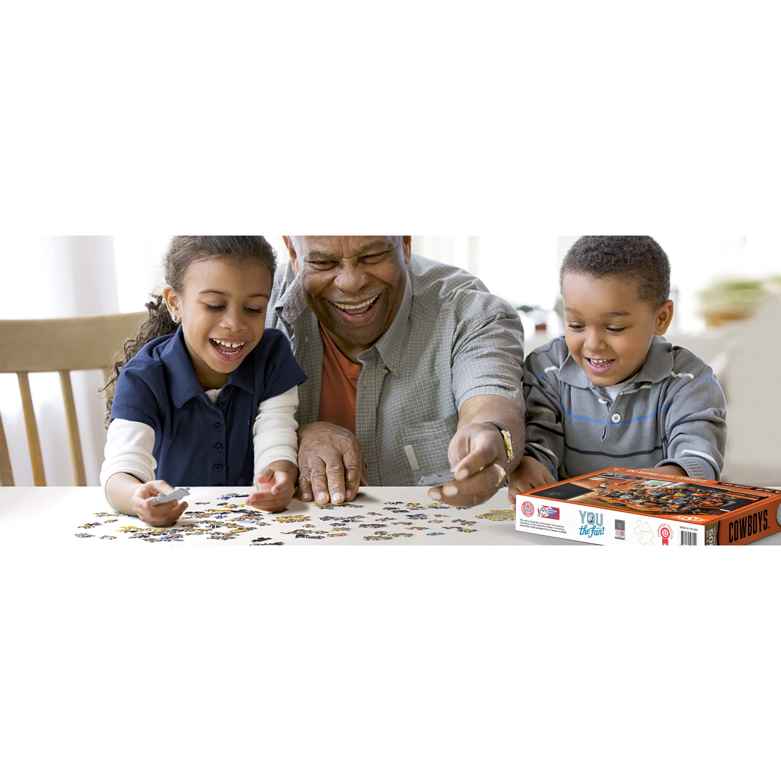 College Football Purebred Fans A Real Nailbiter 500 Piece Puzzle