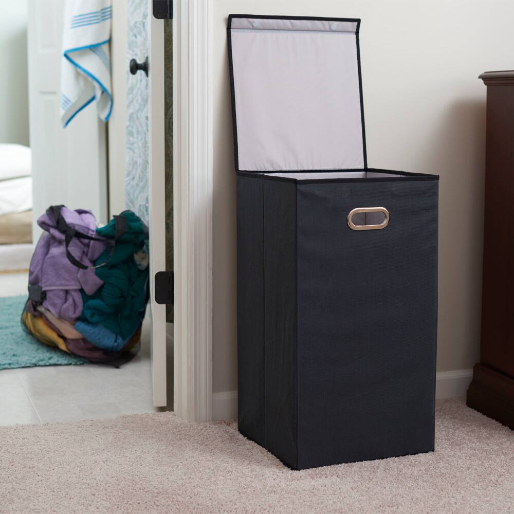 Household Essentials 26" Laundry Hamper with Lid