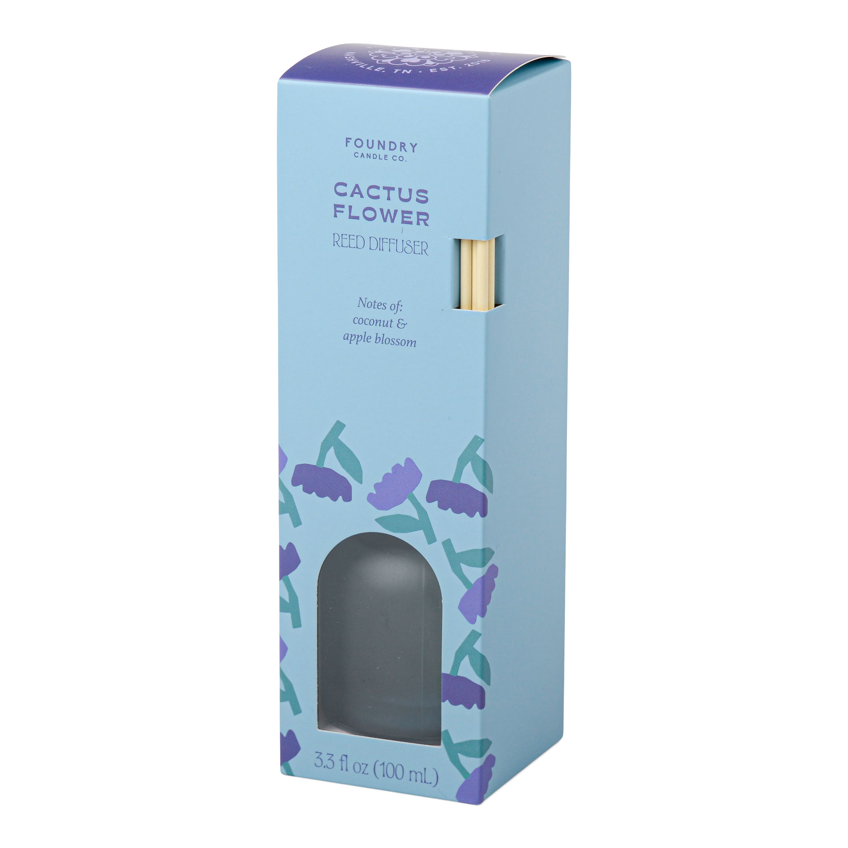 Foundry Candle Co. Cactus Flower Reed Diffuser