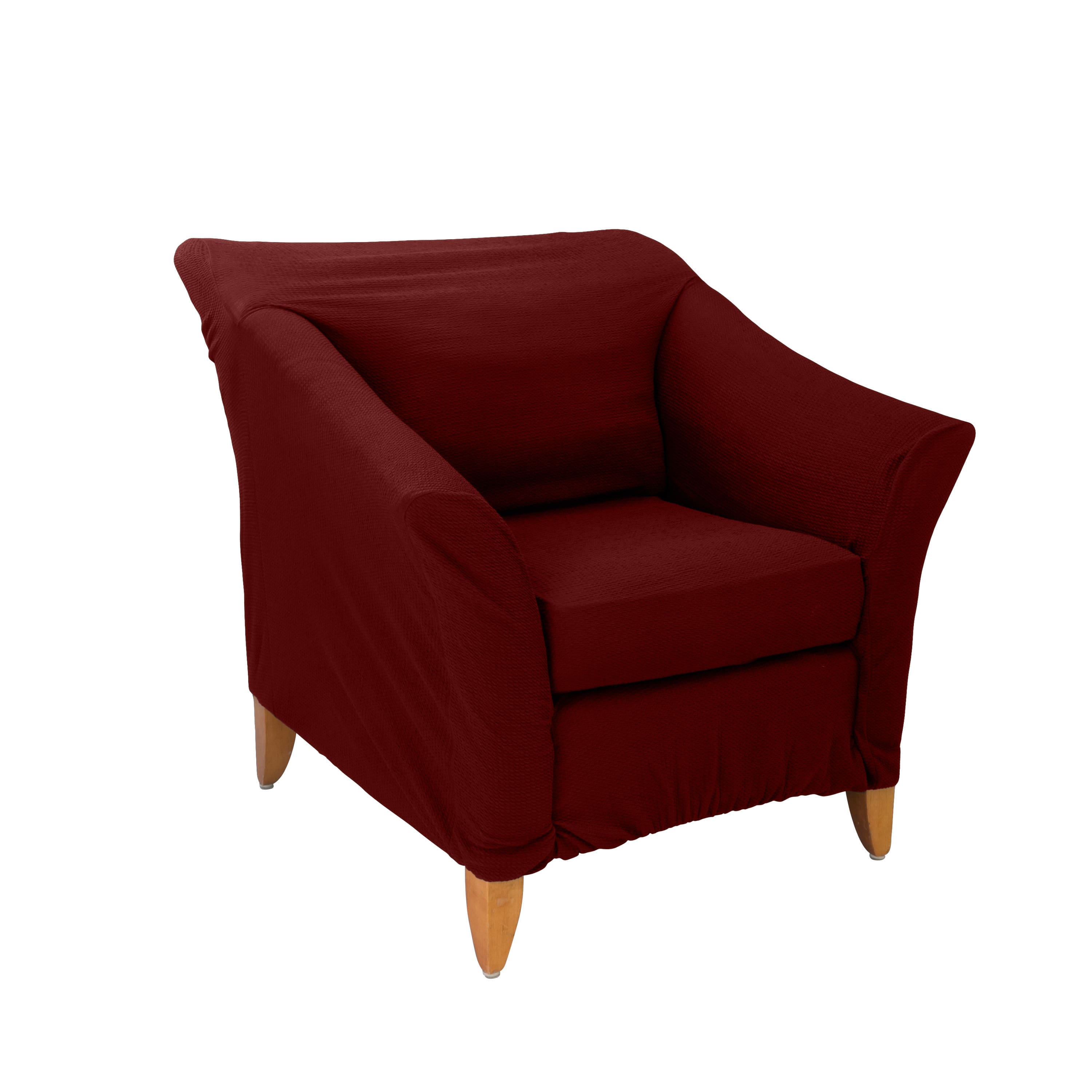 Home Details Waffle Design Chair Recliner Stretch Fit Slipcover