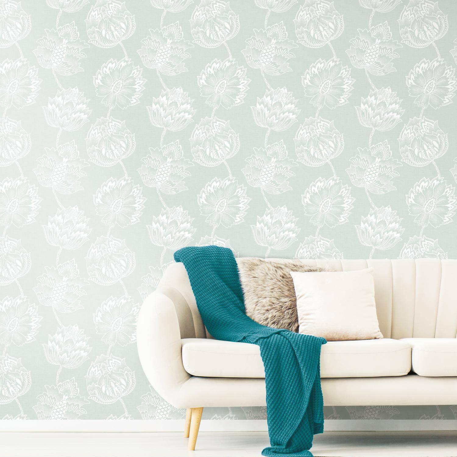 RoomMates Batik Jacobean Peel & Stick Wallpaper