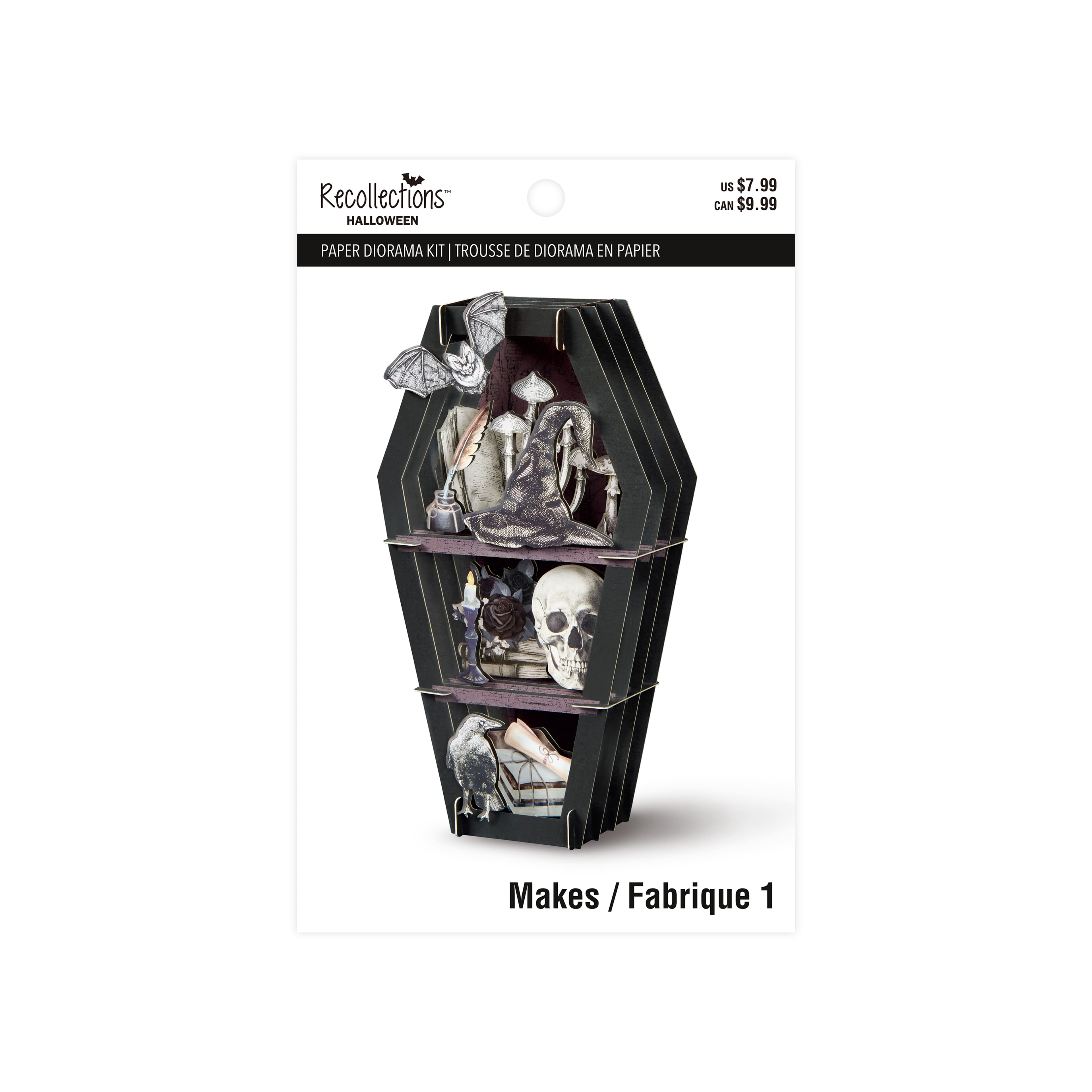 Coffin Shelf Paper Diorama Kit by Recollections™