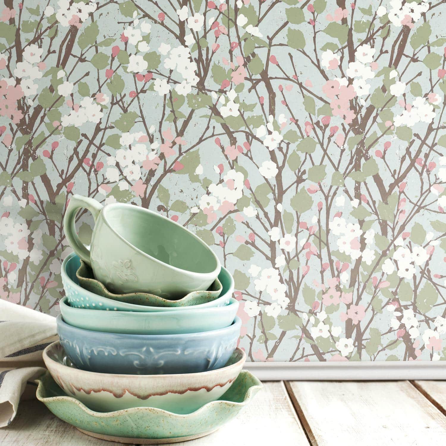 RoomMates Willow Branch Peel & Stick Wallpaper