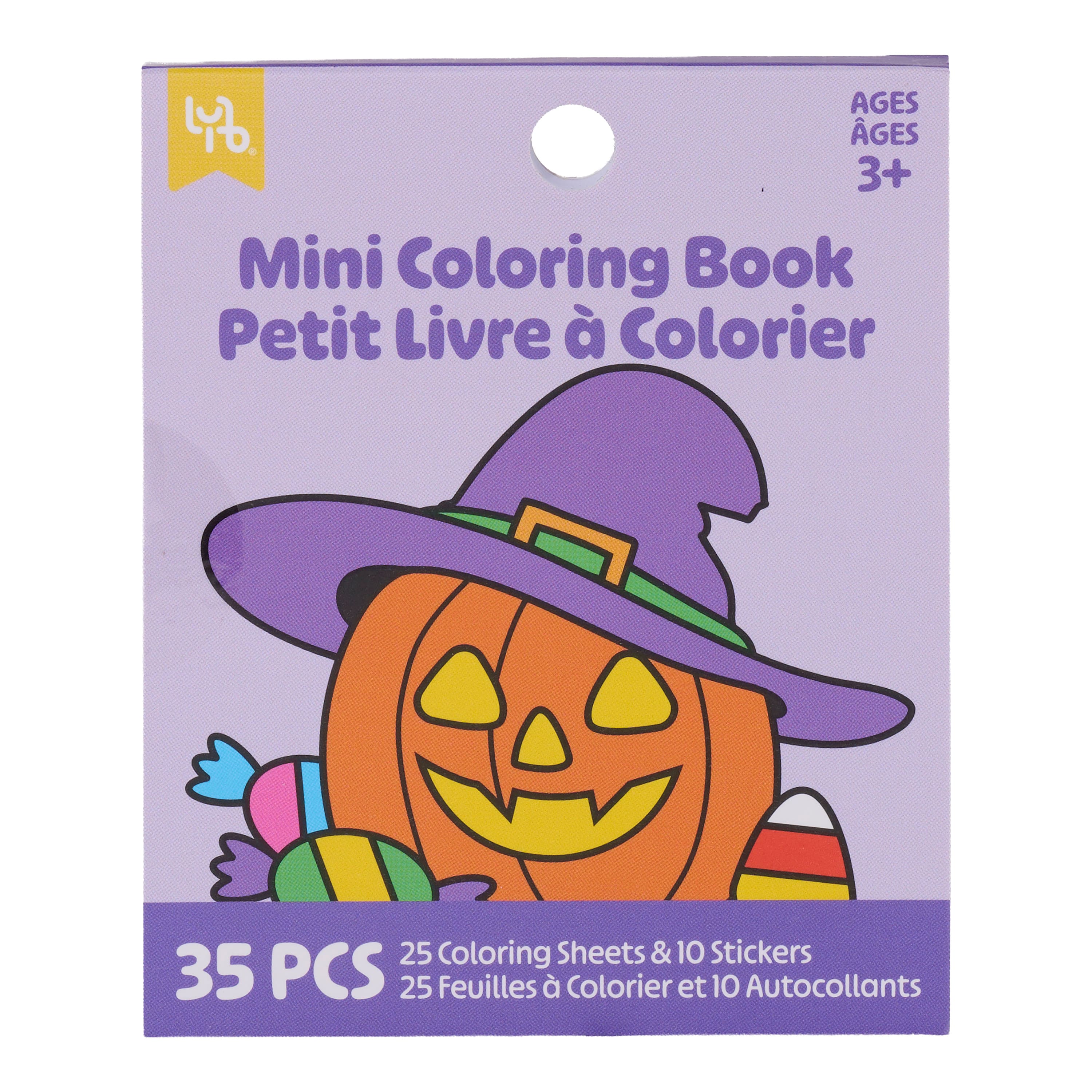 Michaels, Halloween Mini Coloring Pad by Little Yellow Bicycle® – Category: Buckets & Toys