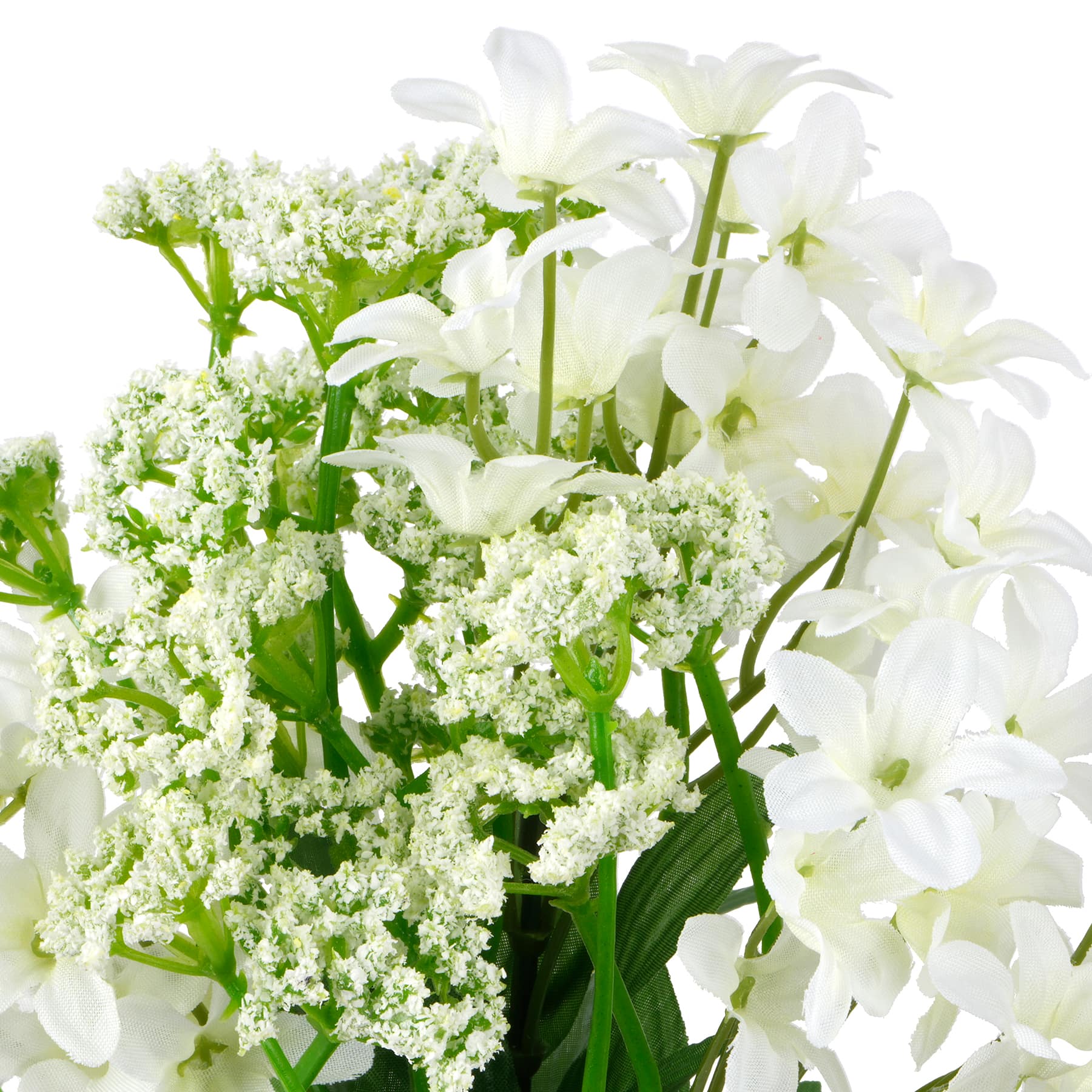 11" Cream Queen Anne's Lace & Daisy Mix Pick by Ashland®