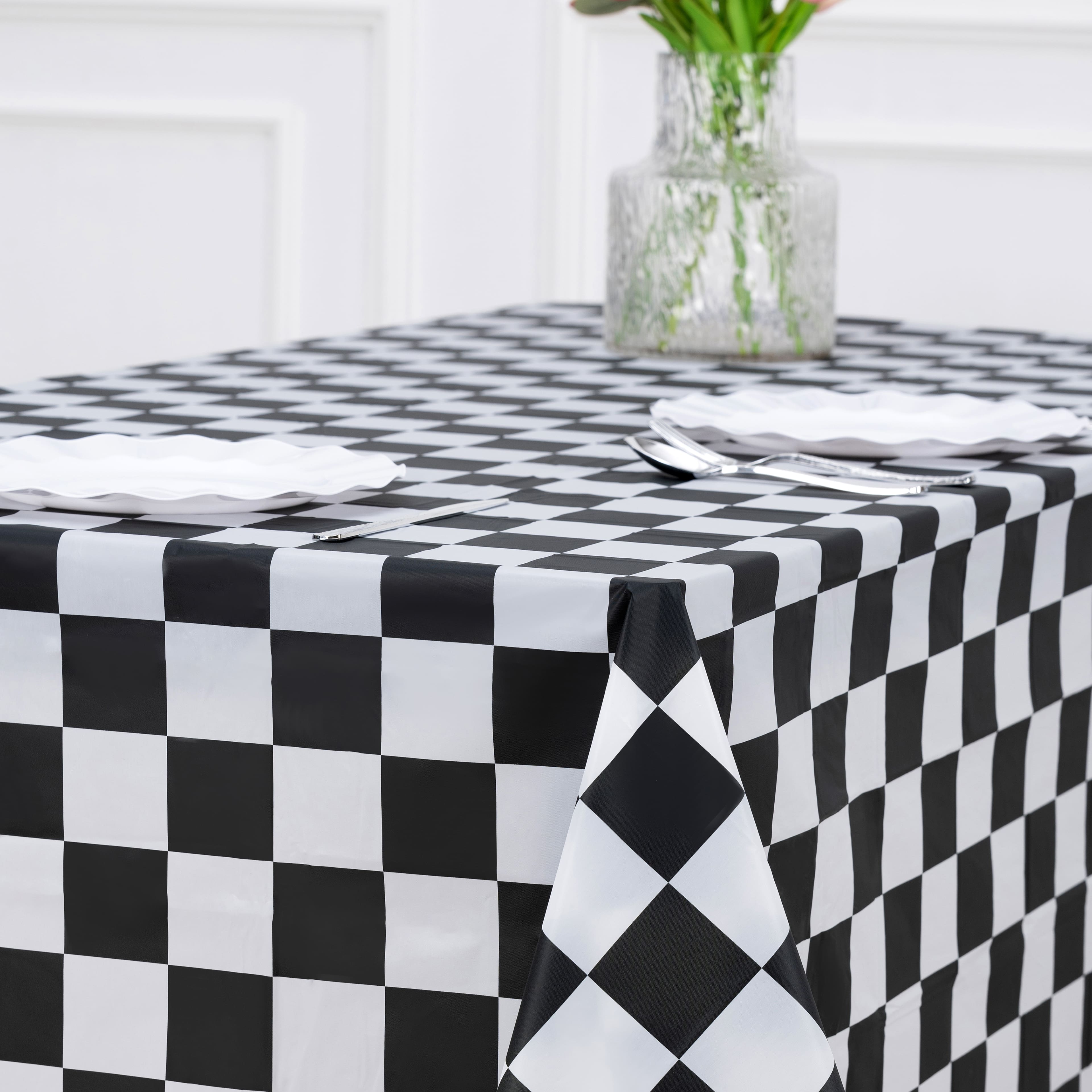24 Pack: 54" x 108" Plastic Table Cover by Celebrate It™