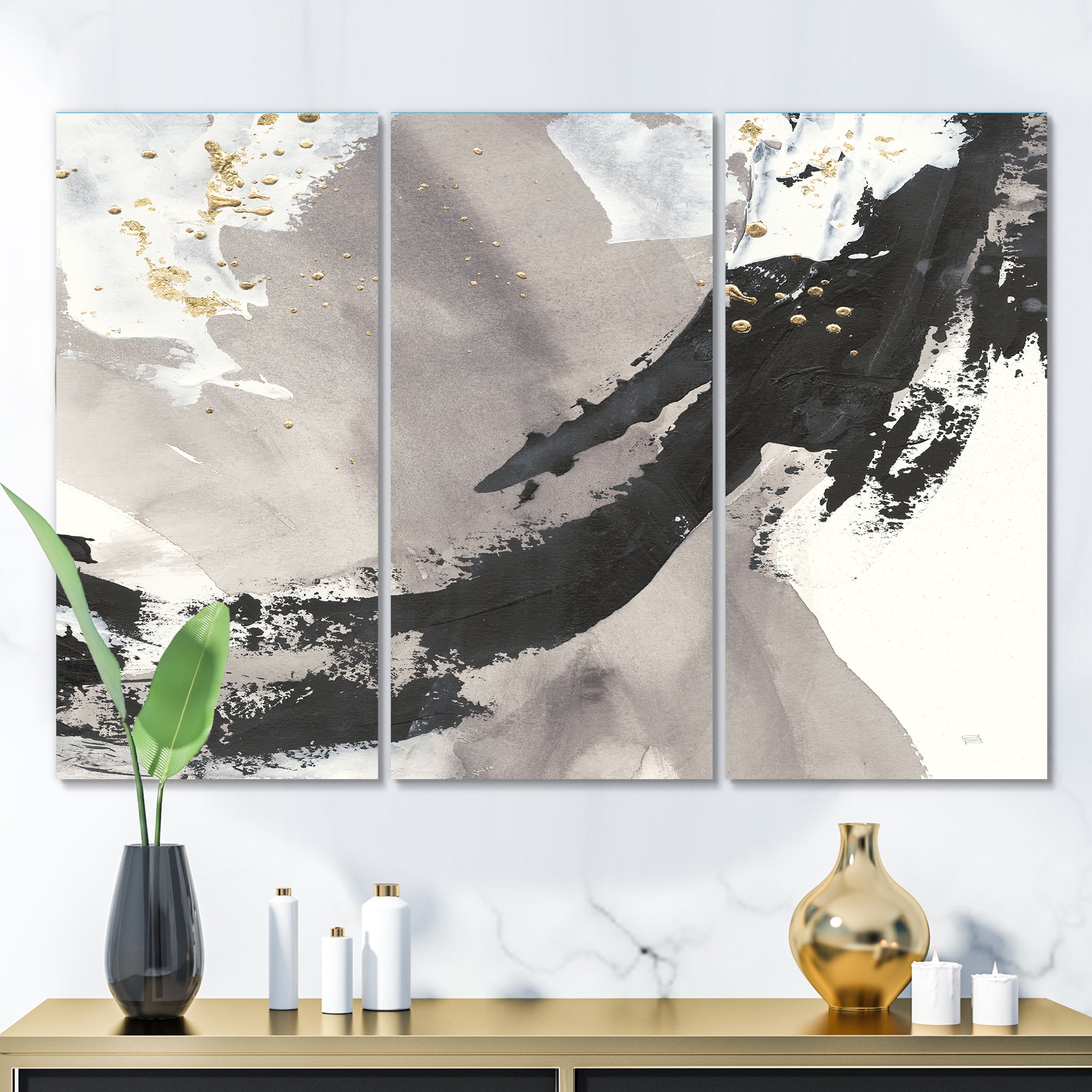 Designart - Glam Painted Arcs III