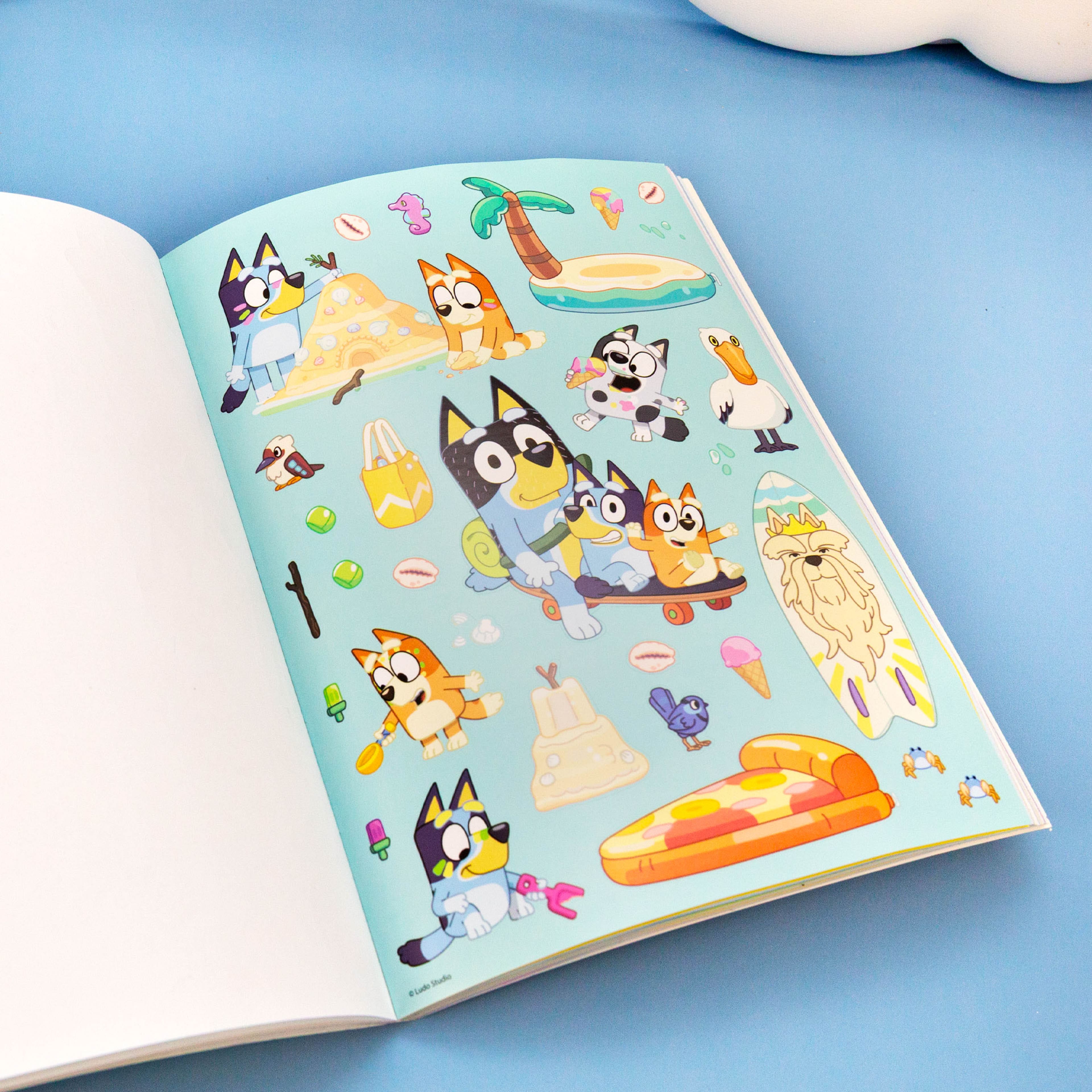 Bluey 1,500+ Sticker Book