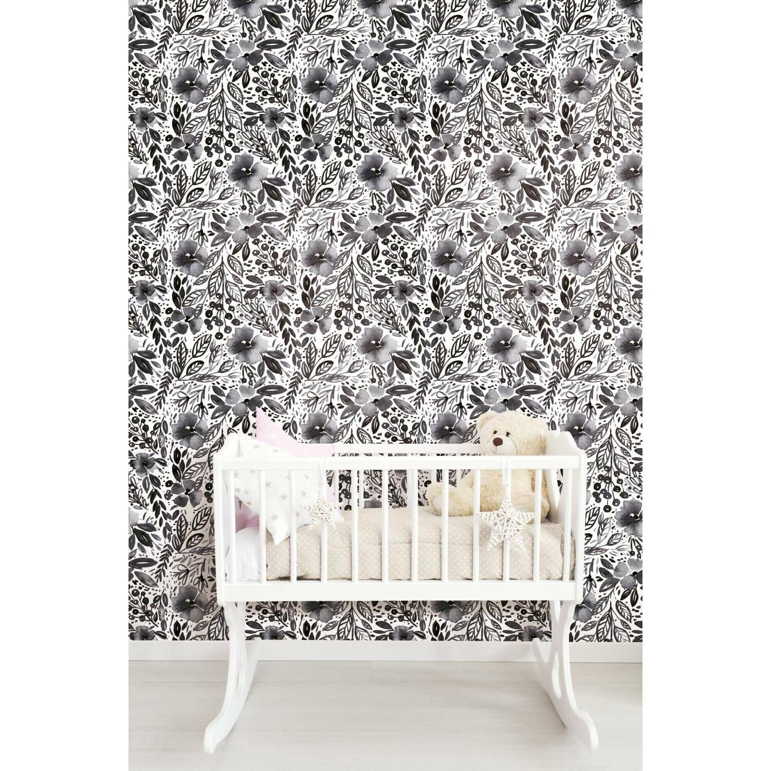 RoomMates Clara Jean April Showers Peel & Stick Wallpaper