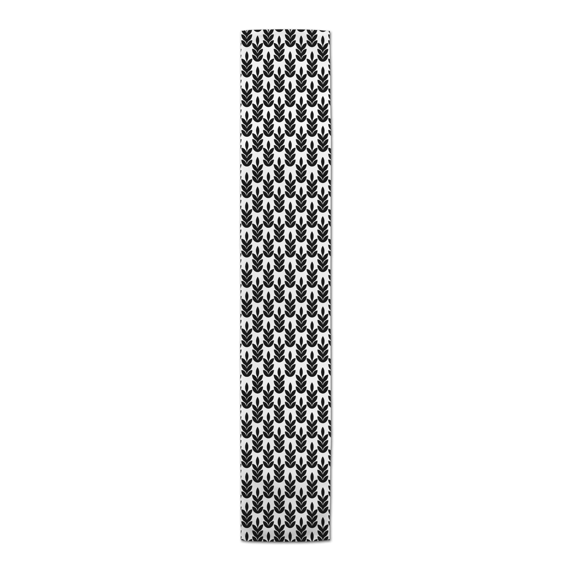 Mid Mod Leaves Indoor/Outdoor Table Runner