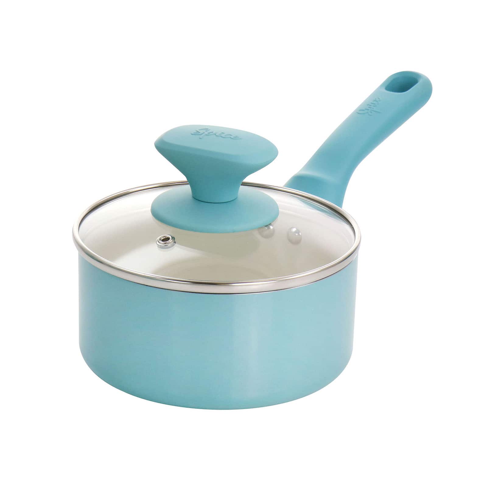 Spice by Tia Mowry Savory Saffron 16 Piece Ceramic Nonstick Cookware Set
