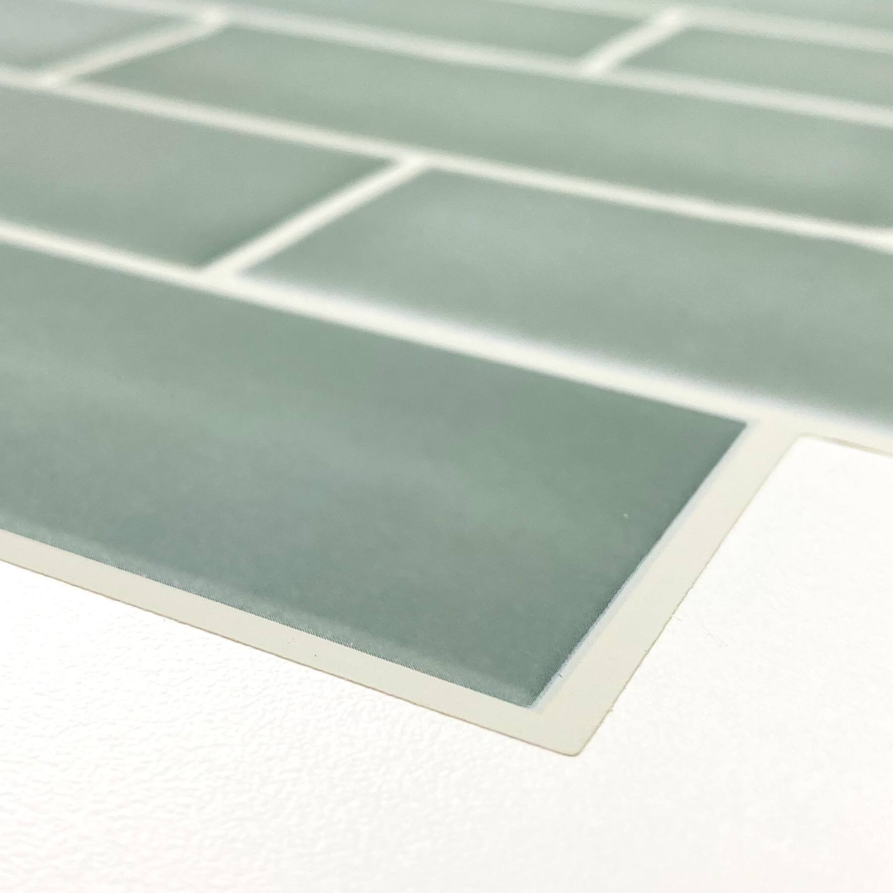 RoomMates Sage Green Ceramic Peel & Stick Sitcktiles
