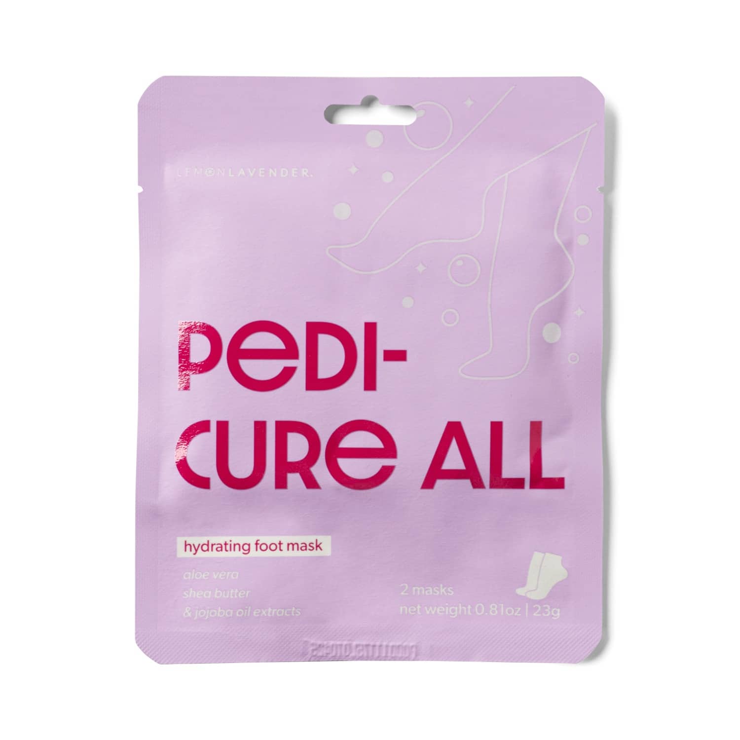 Lemon Lavender® Pedi-Cure All Hydrating Foot Mask