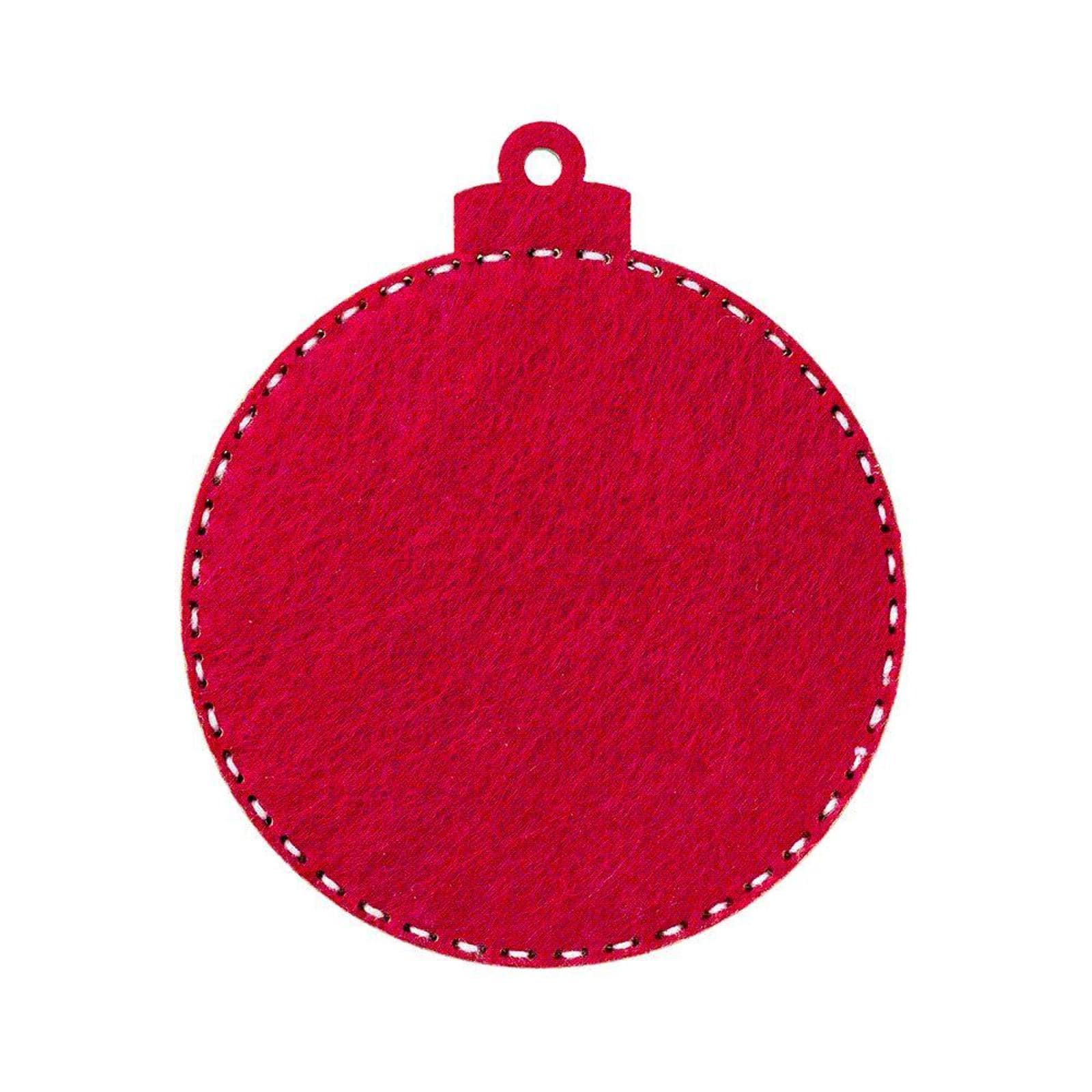 Wonderland Crafts Car with Christmas Tree Bead Embroidery on Wood Ornament Kit