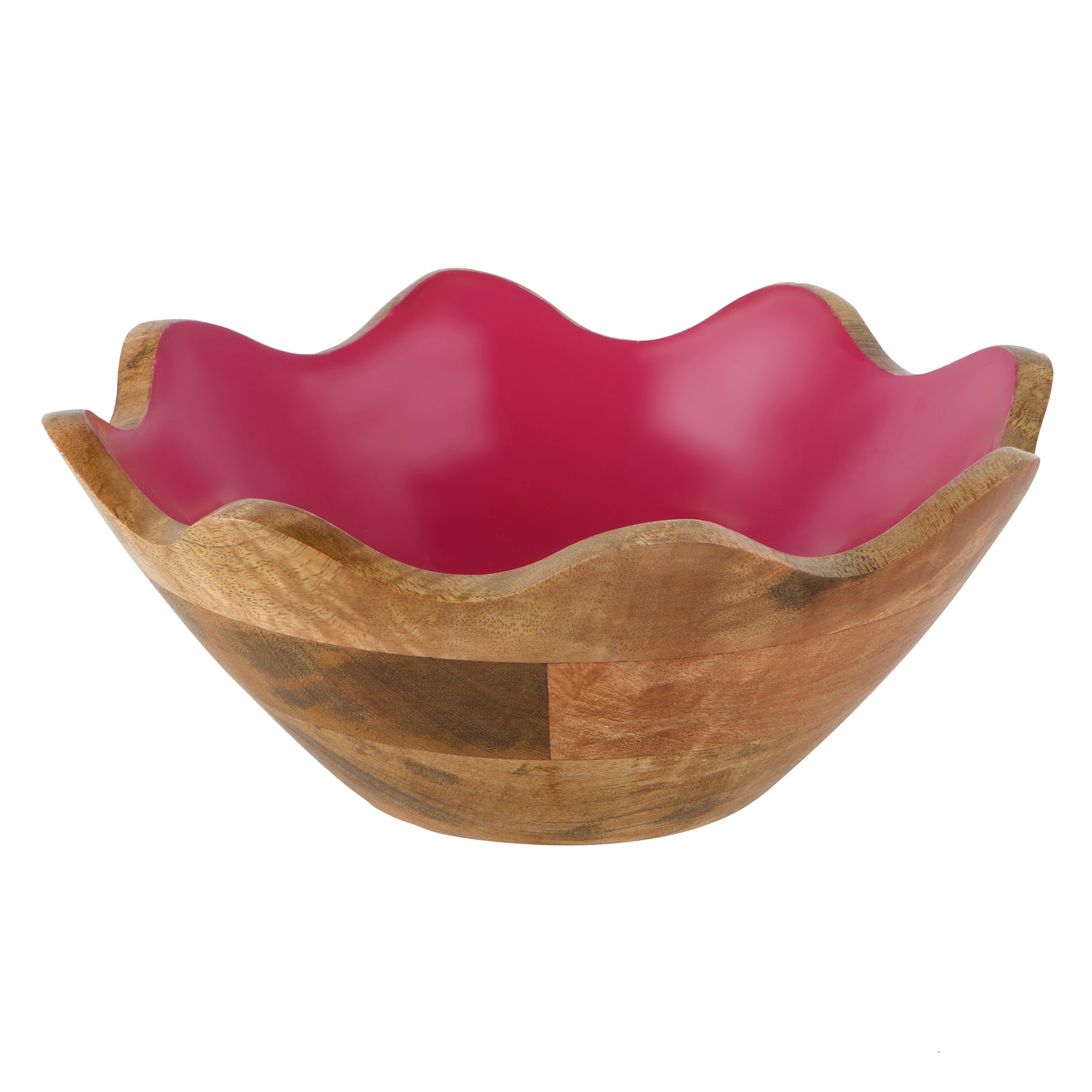 Bol en bois émaillé de 24,6 cm Serre chaude de Celebrate It