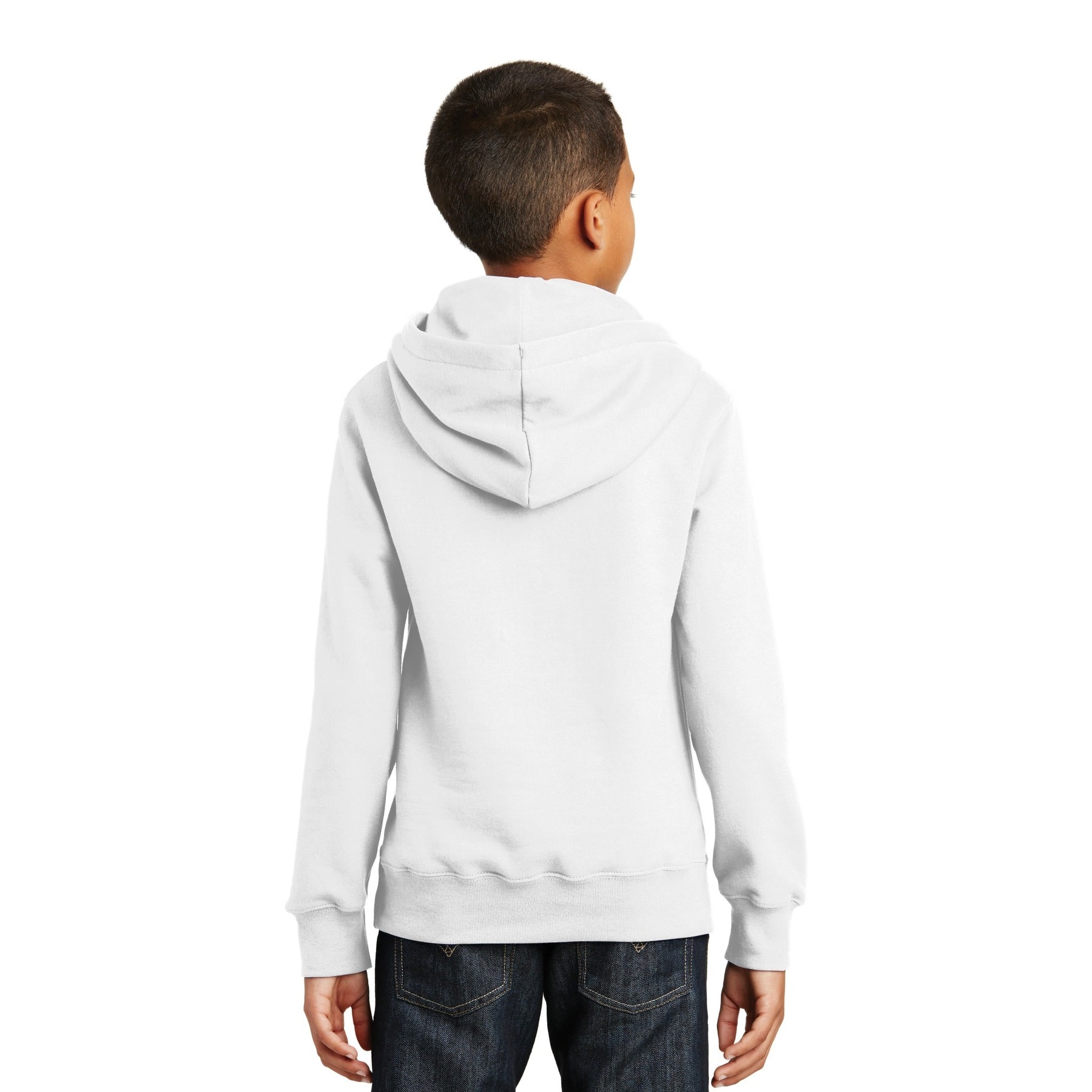 Port & Company® Fan Favorite Youth Fleece Pullover Hooded Sweatshirt