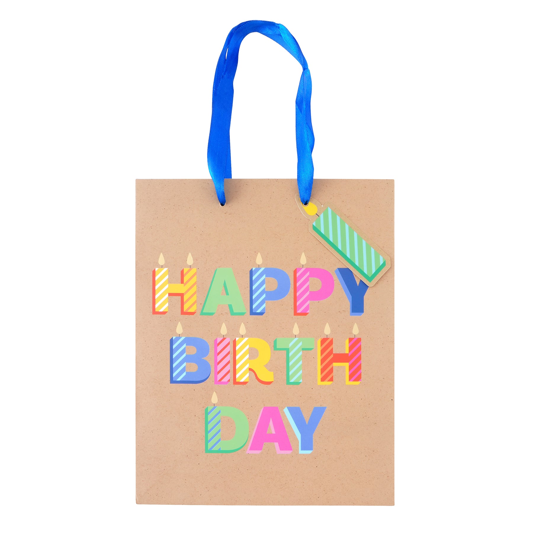 9.75" Happy Birthday Candles Gift Bag by Celebrate It™