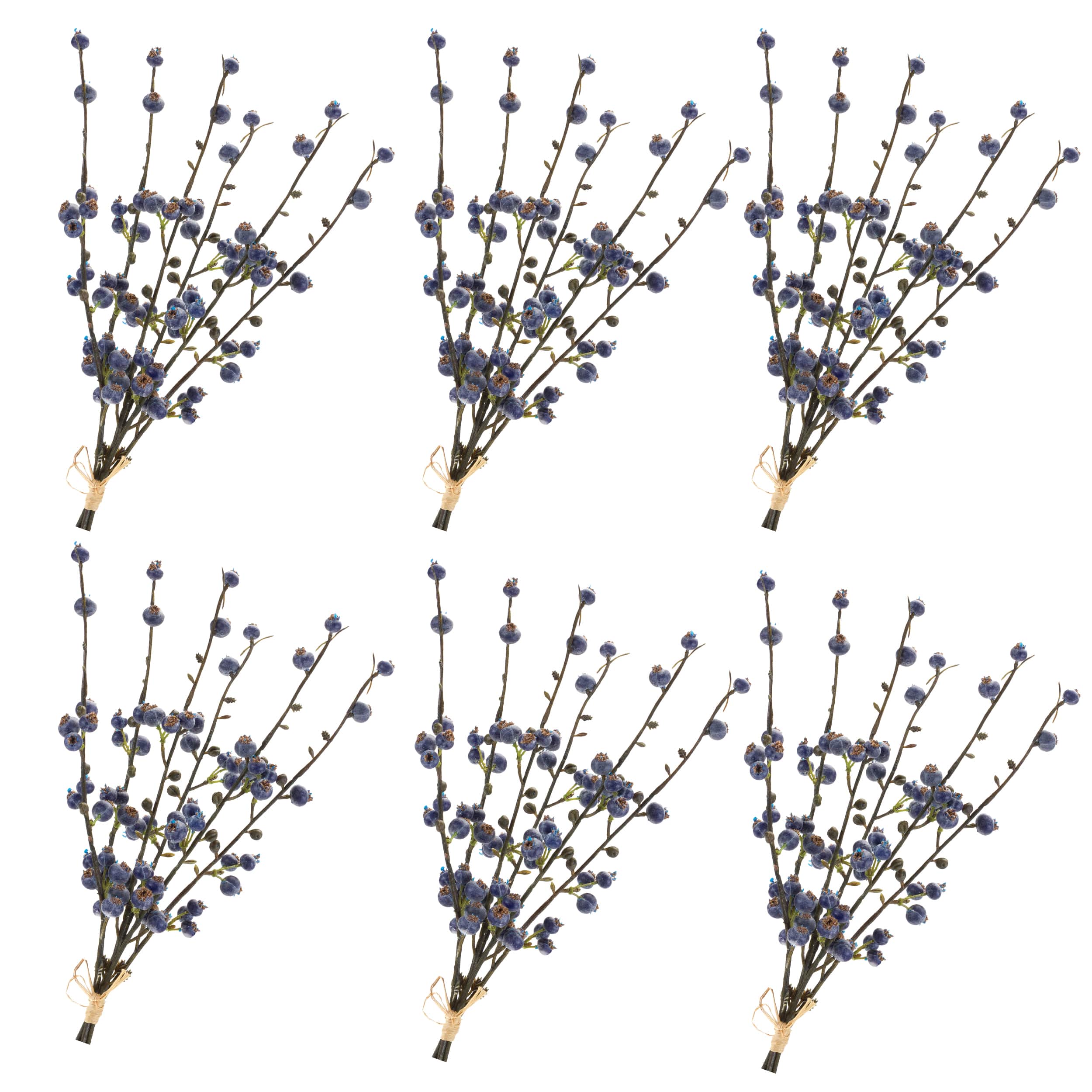 Brown Winter Berry Twig Bundle