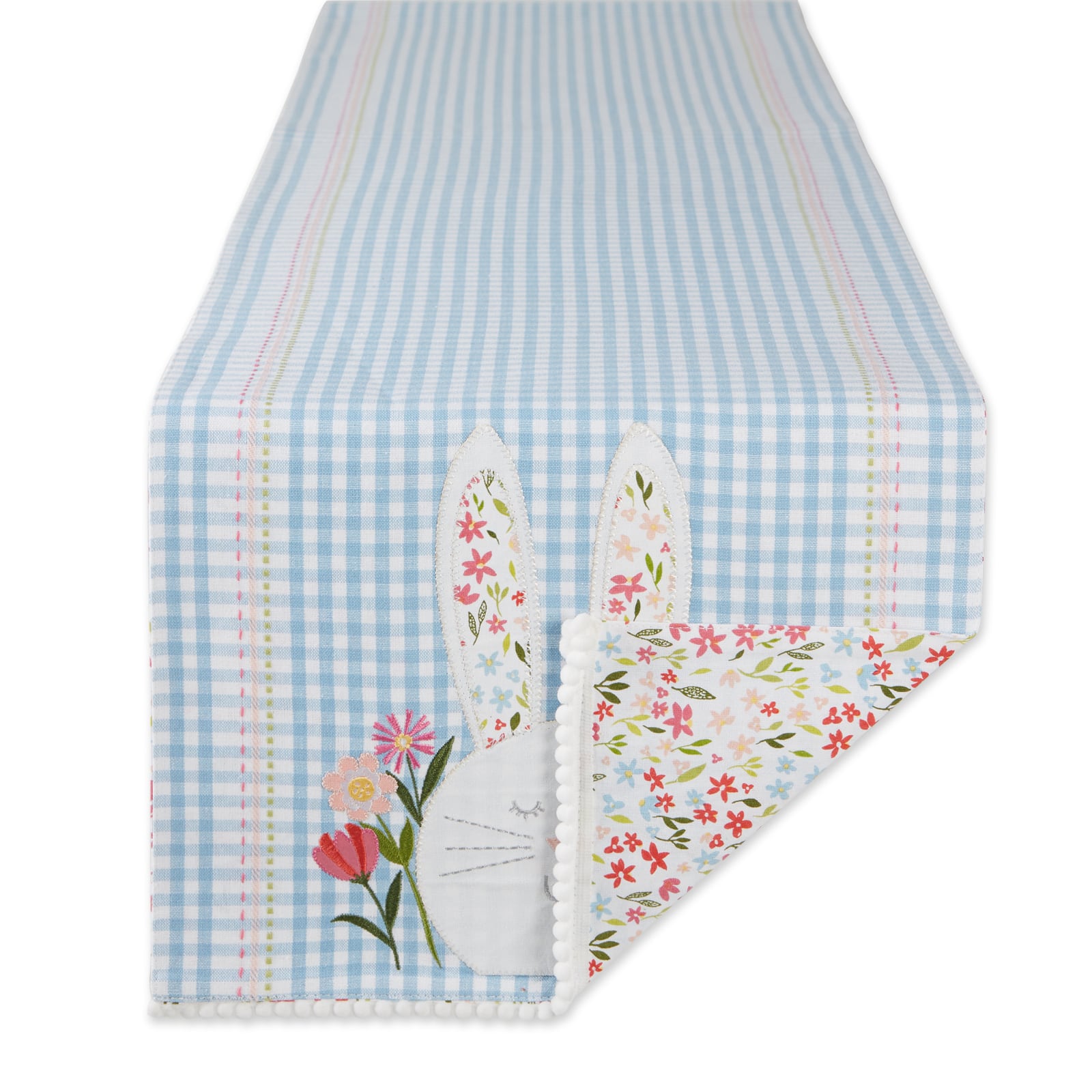 Happy Bunny Reversible Table Runner
