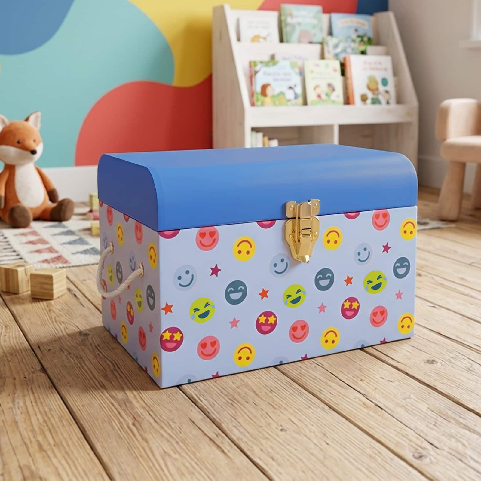 Treasure Box Small Smiley Face Decorative Box by Creatology™