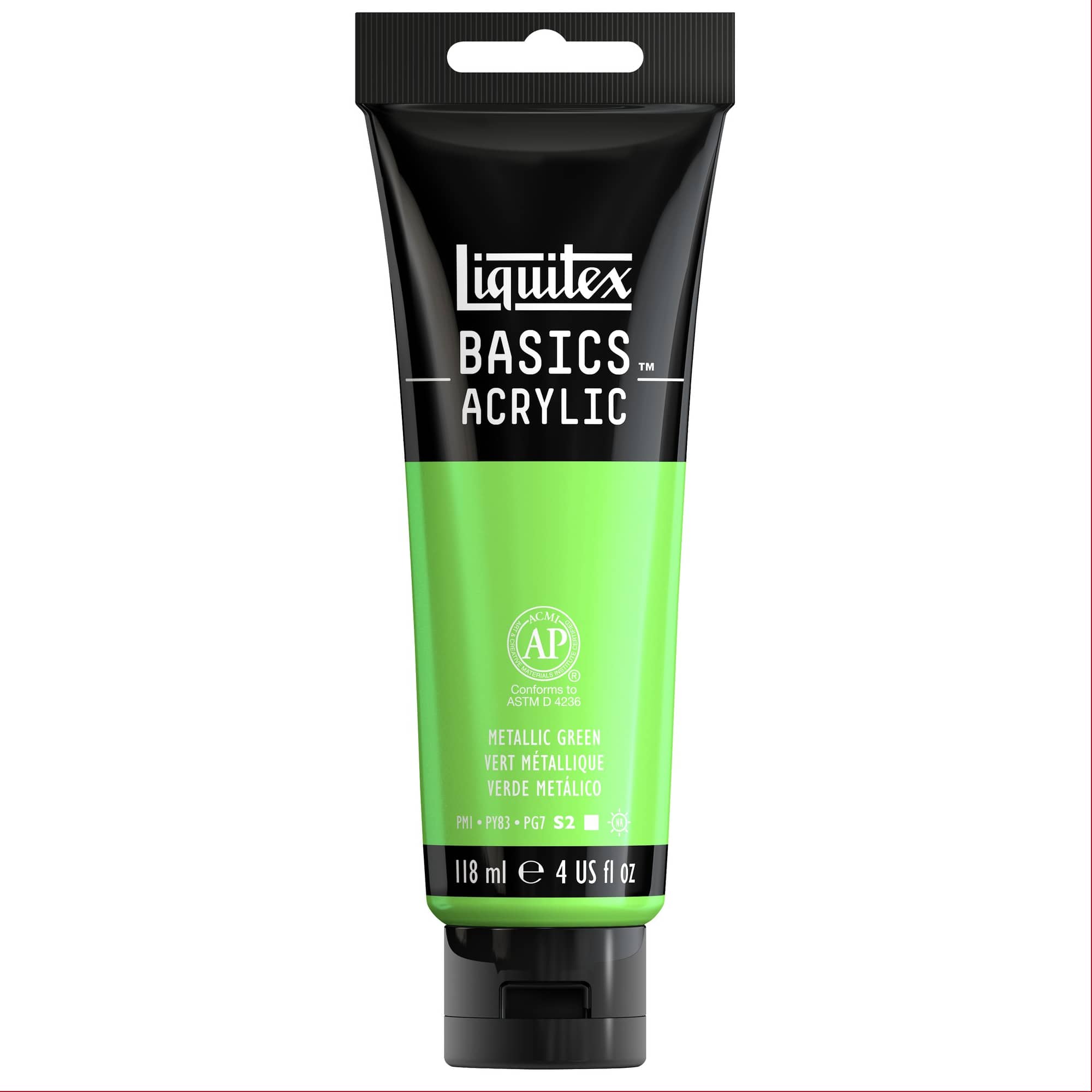 Michaels, Liquitex® BASICS® 4oz. Metallic Acrylic Paint – Category: Open Stock Acrylic Paint