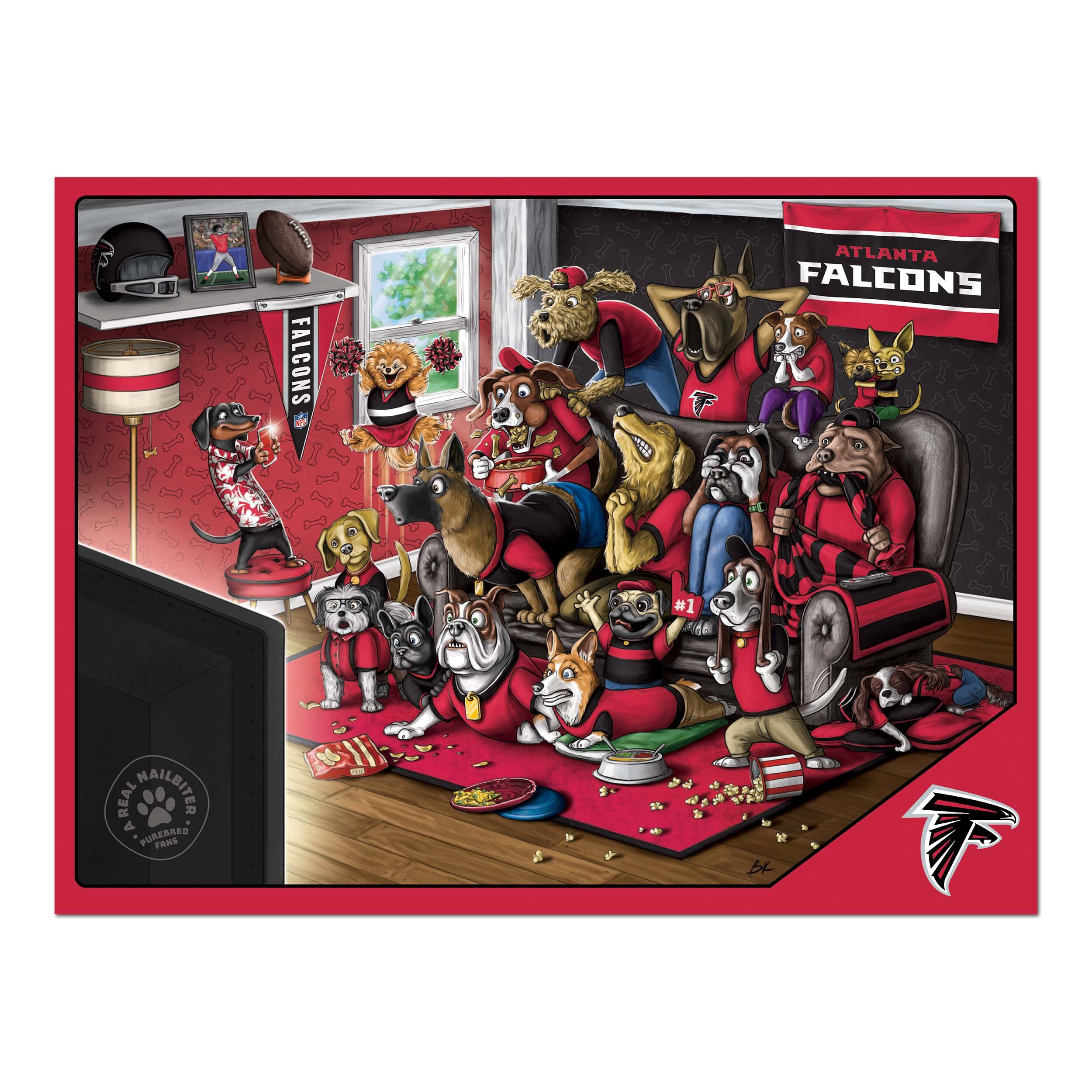 NFL Purebred Fans A Real Nailbiter 500 Piece Puzzle