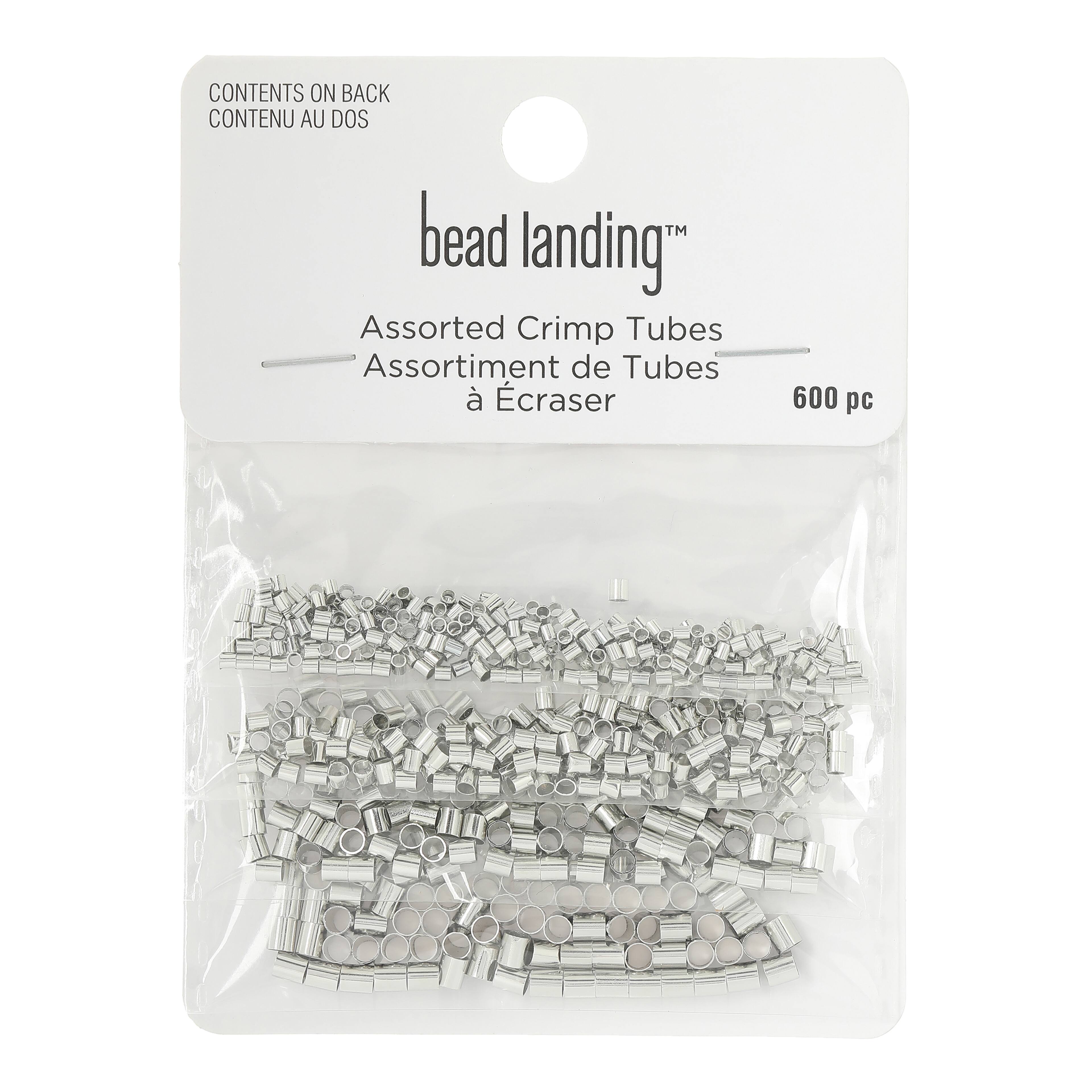 Assorted Metal Crimp Tubes, 600ct. by Bead Landing™