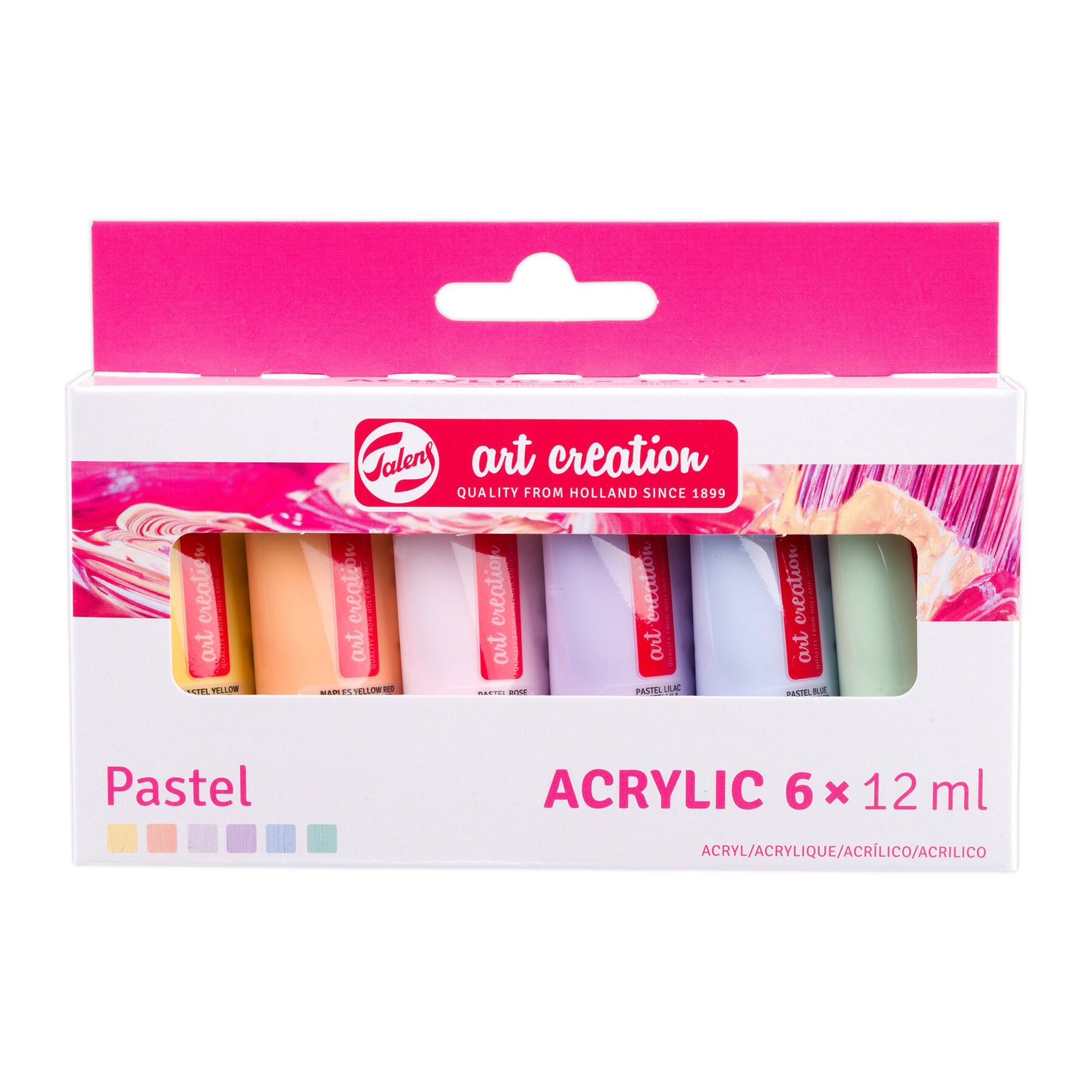 Talens Art Creation Pastel Acrylic Paint Set
