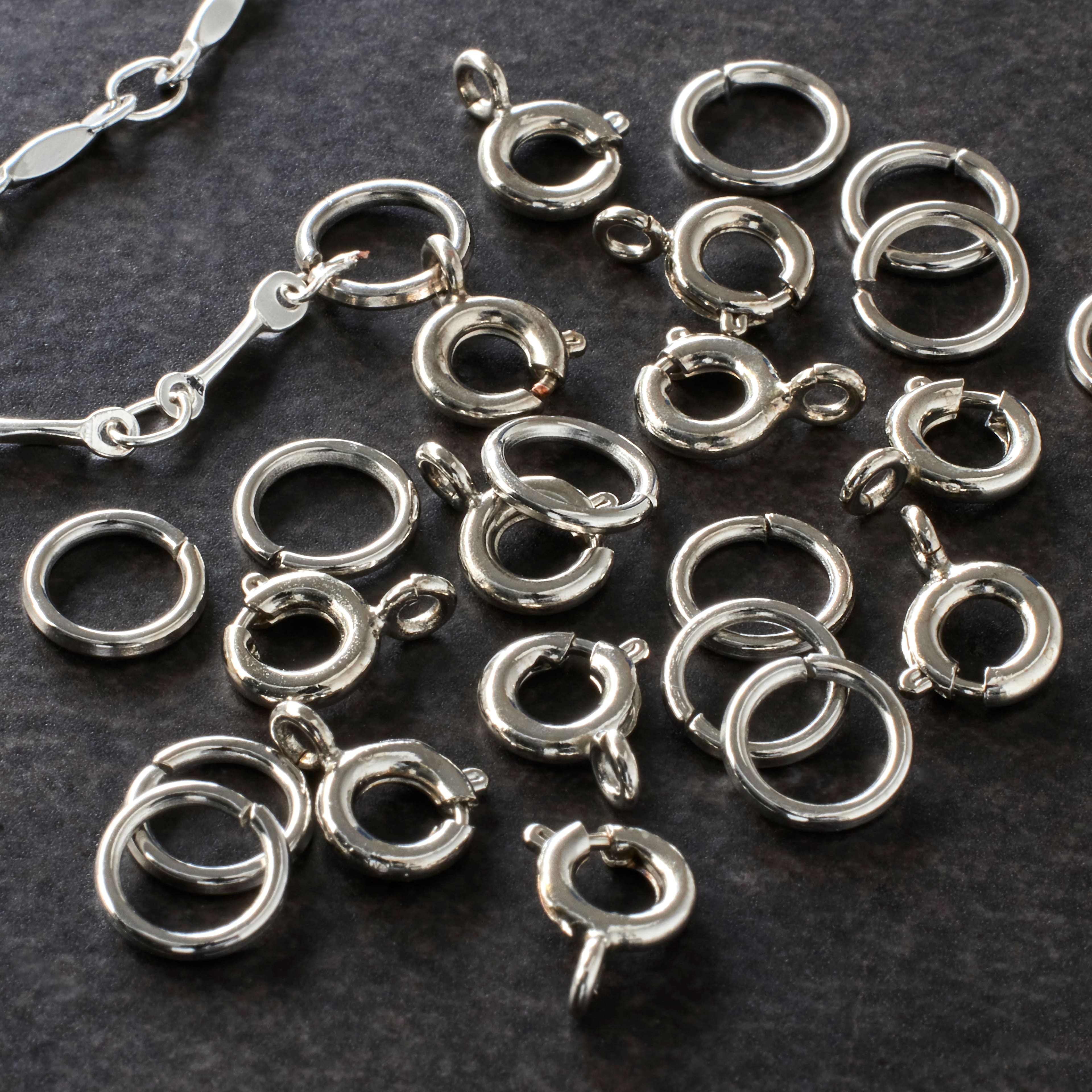 Bead Landing™ Spring Ring Clasps