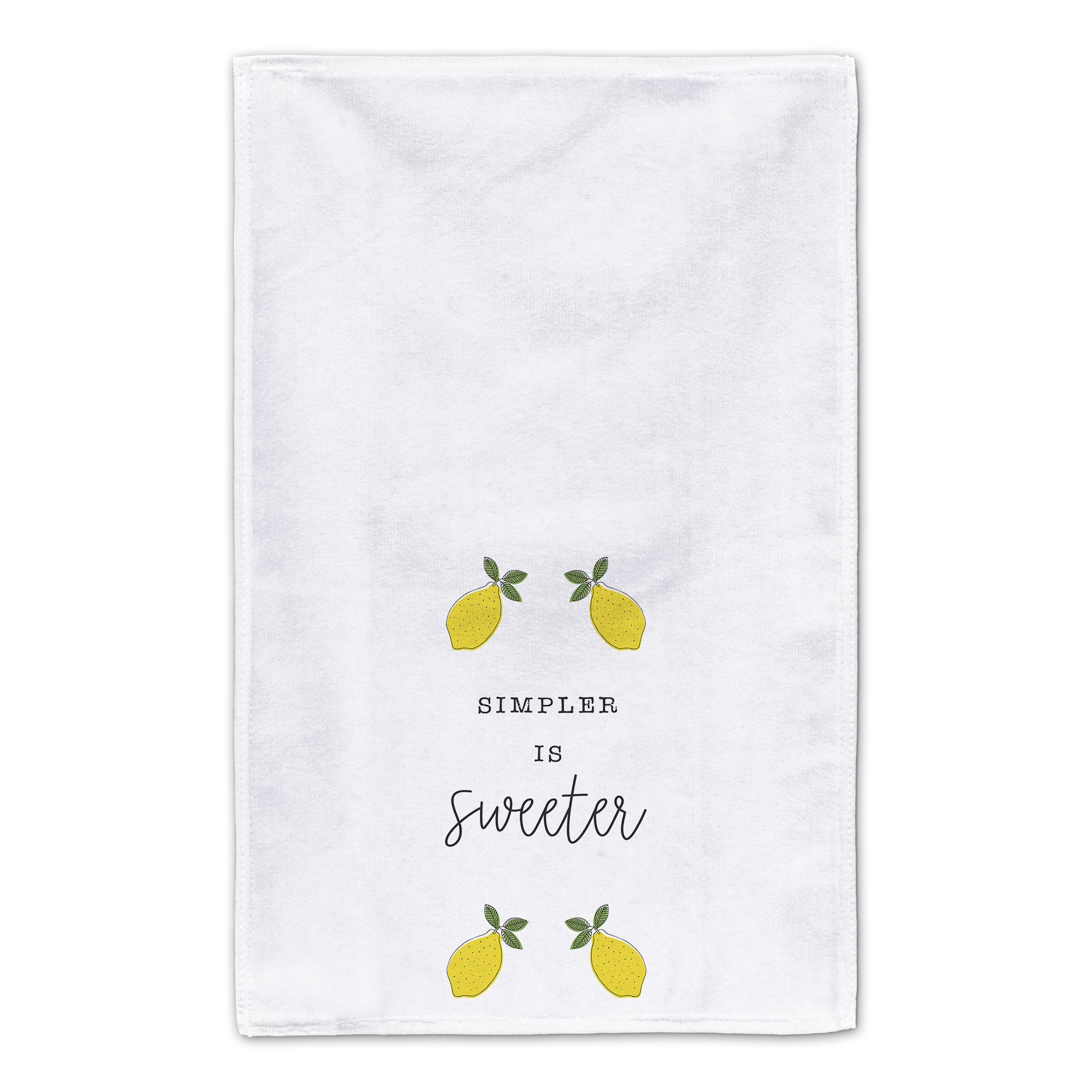 Simpler Is Sweeter 16" x 25" Tea Towel Set of 2