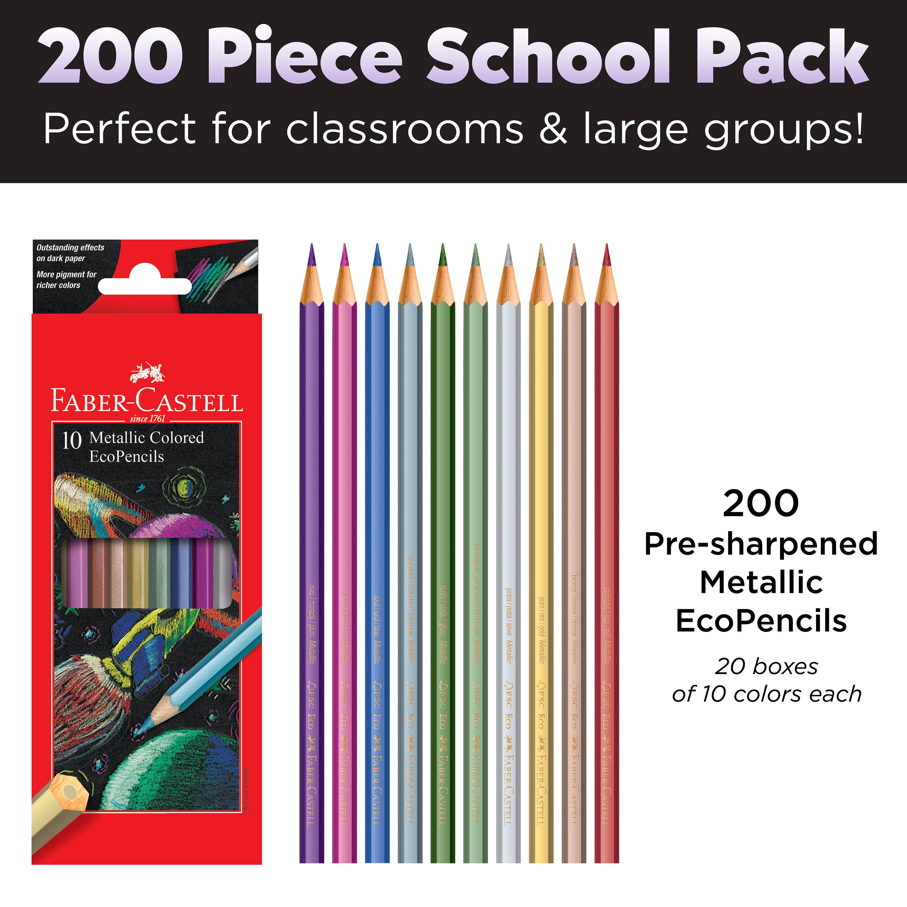 Faber-Castell® Metallic EcoPencil School Pack