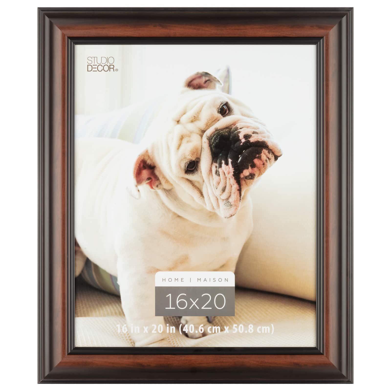 Home Brown & Black Wood Grain Frame by Studio Décor®