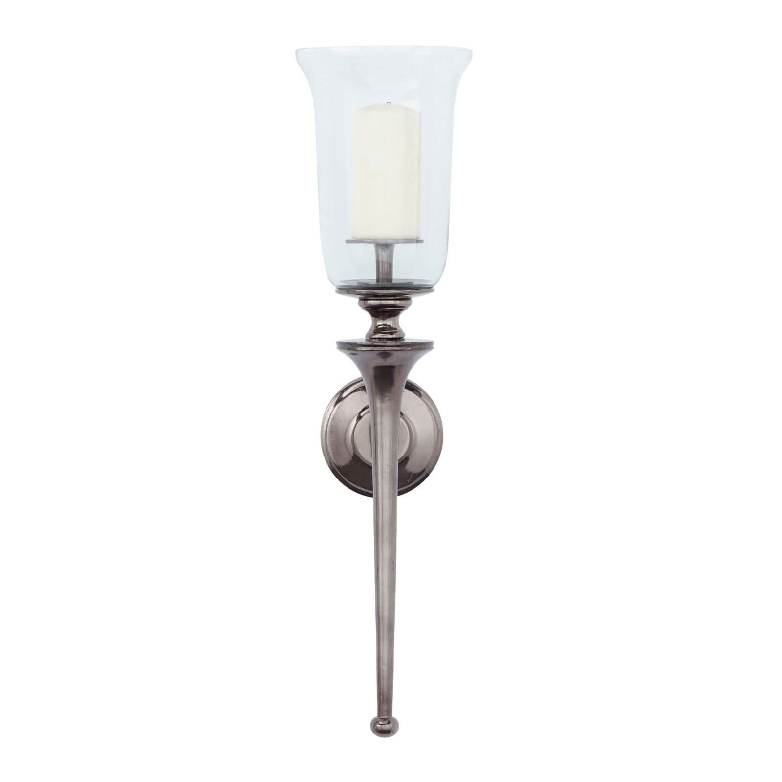 30" Silver Traditional Wall Sconce