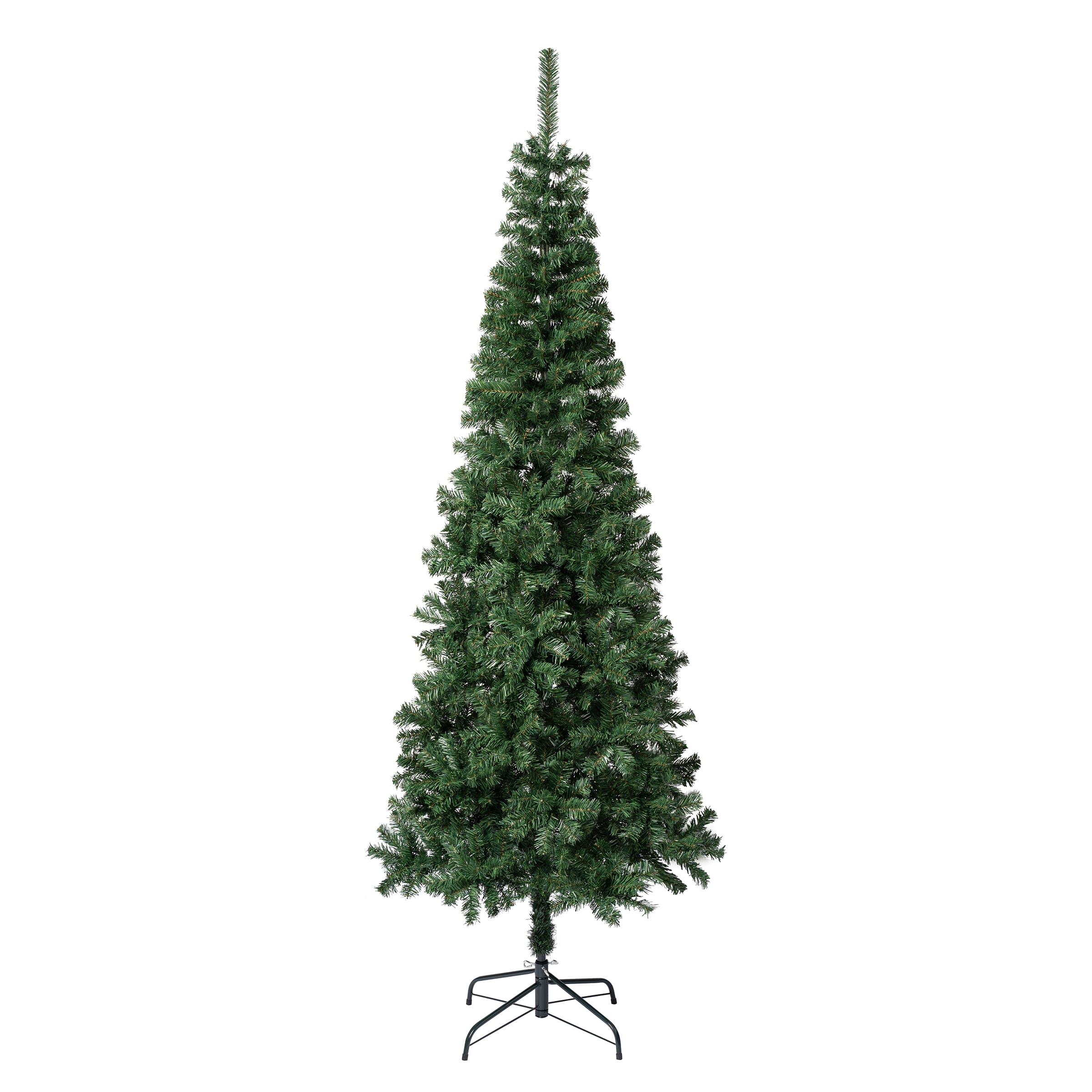 7.5ft. Unlit Slim Linden Spruce Artificial Christmas