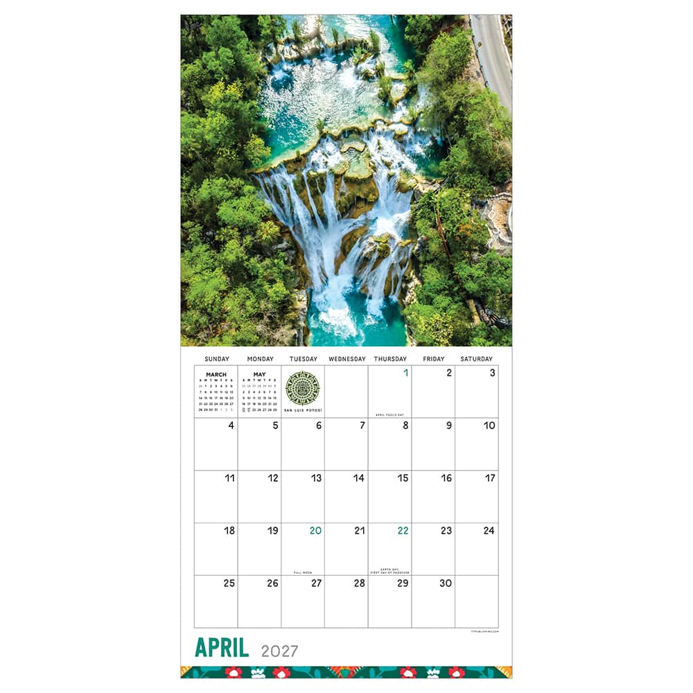 2027 Mexico Wall Calendar