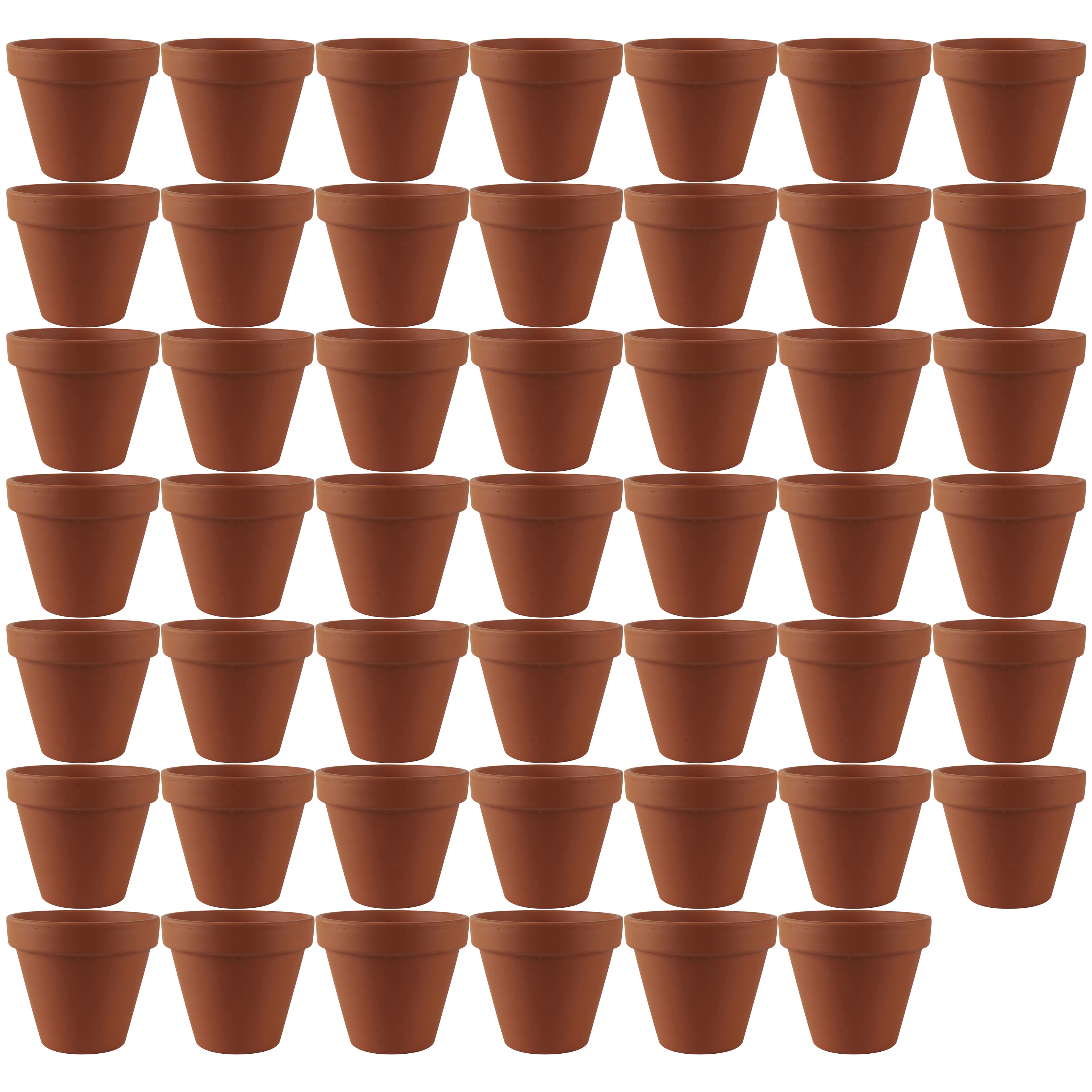 48 Pack: 4" Clay Pot by Ashland®