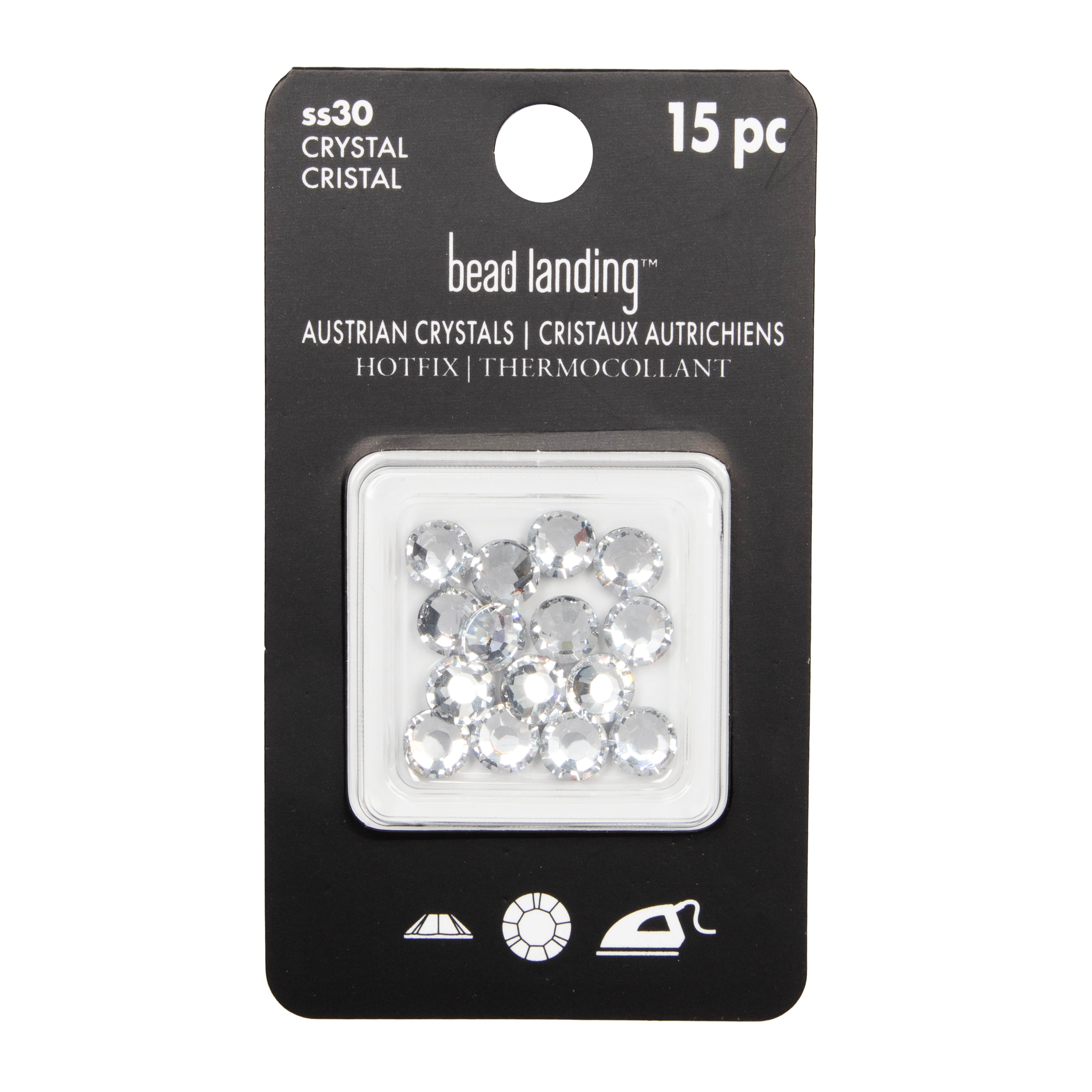 SS30 Round Hotfix Austrian Crystals by Bead Landing