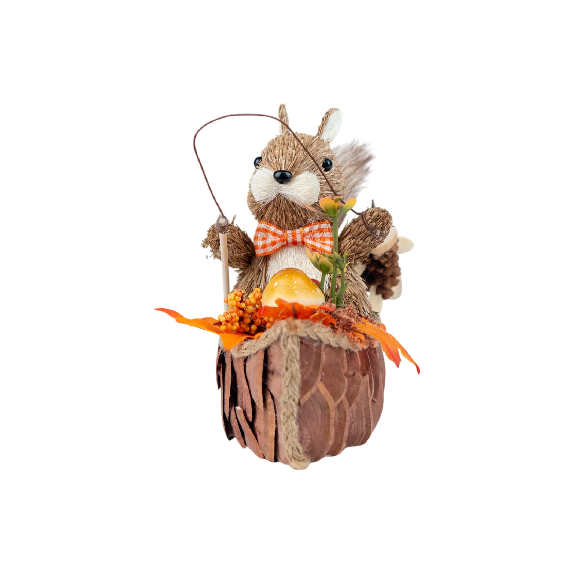 6.5" Squirrel in Boat Decorative Animal by Ashland®
