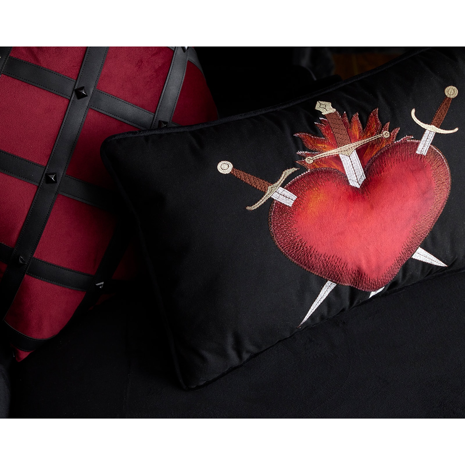 20" x 12" Pierced Sacred Heart Throw Pillow by Ashland®