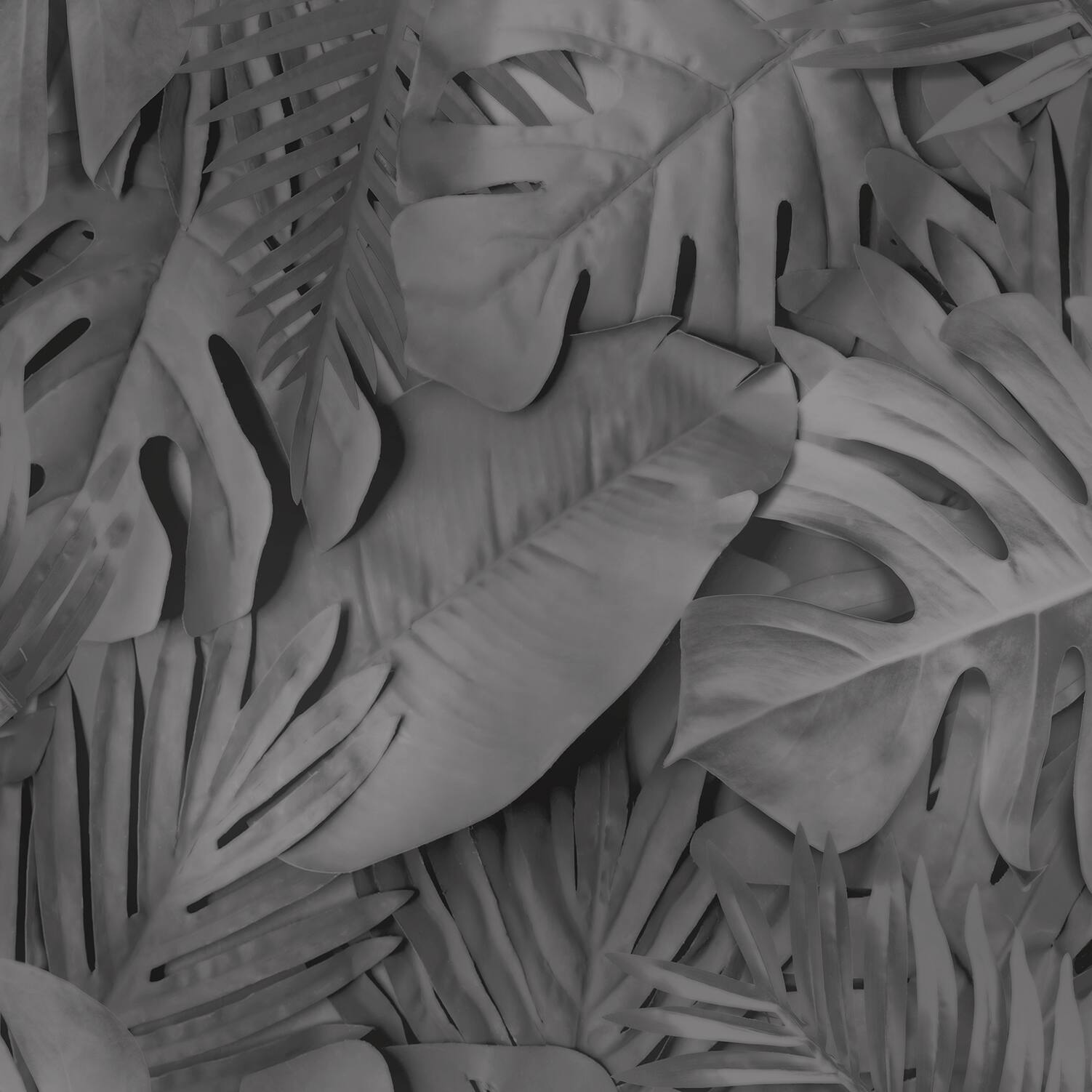 Designs Direct Large Photoreal Tropical Leaves Wallpaper