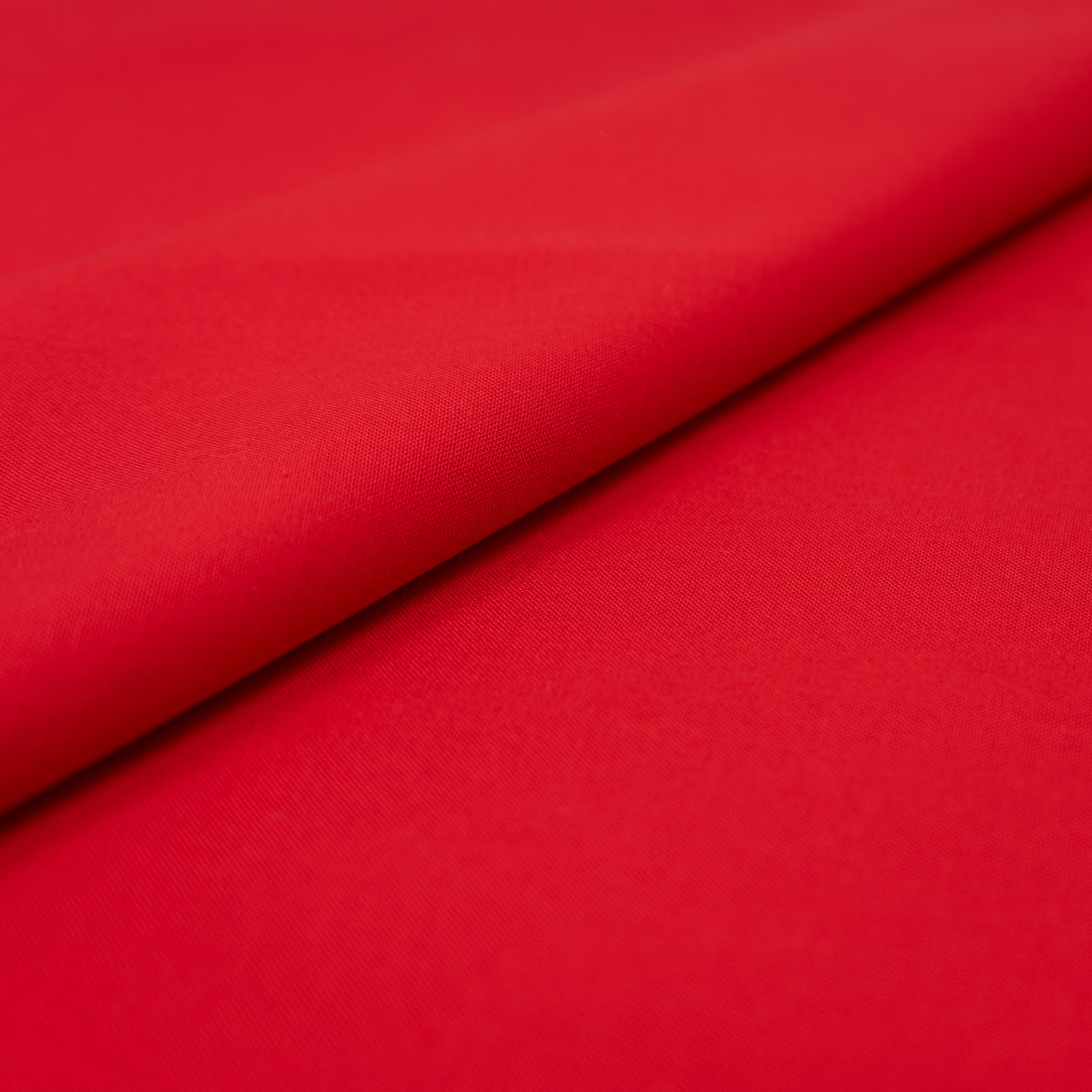 SINGER Christmas Red Cotton Fabric