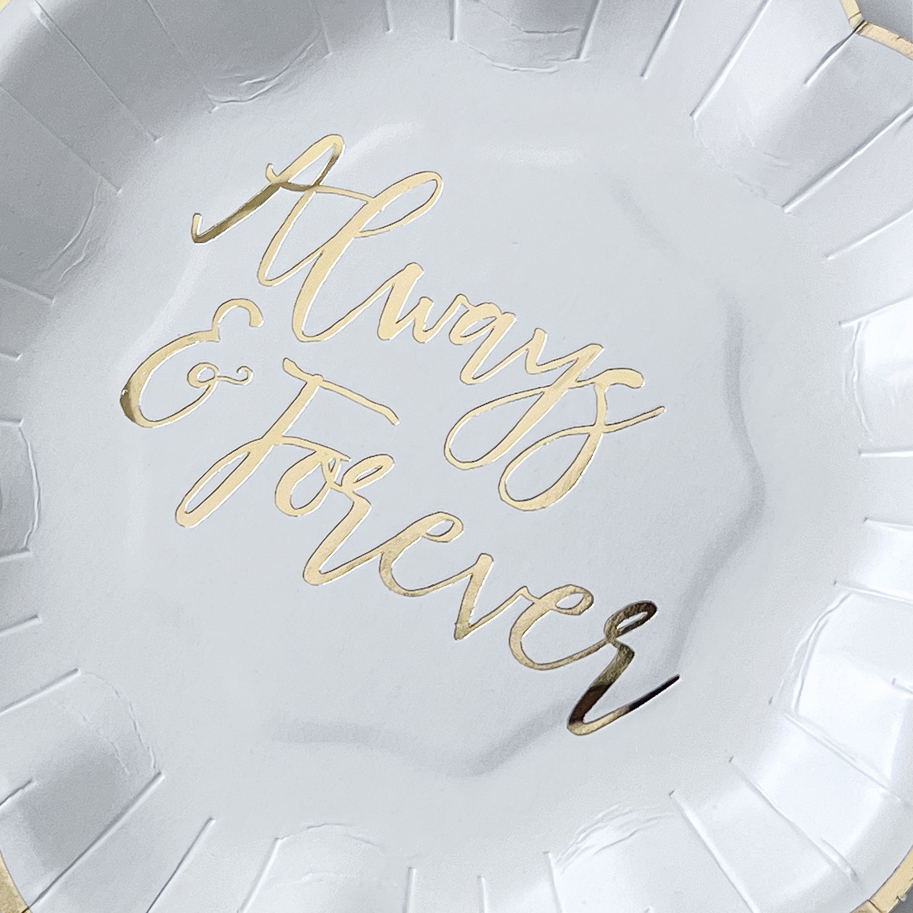 Kate Aspen Always & Forever Gold Party Tableware Set, 72ct.