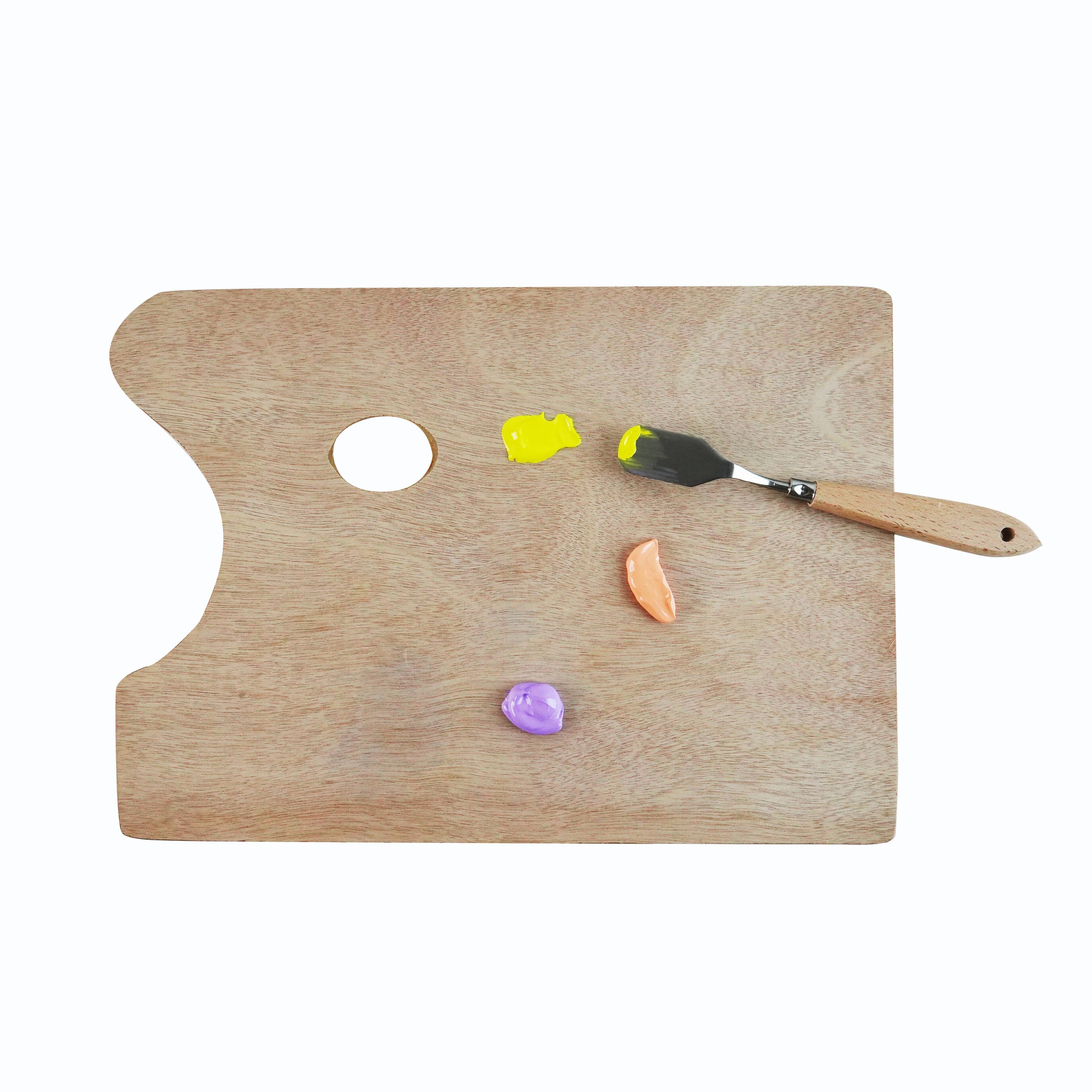 12 Pack: Rectangle Wooden Palette by Artist's Loft®