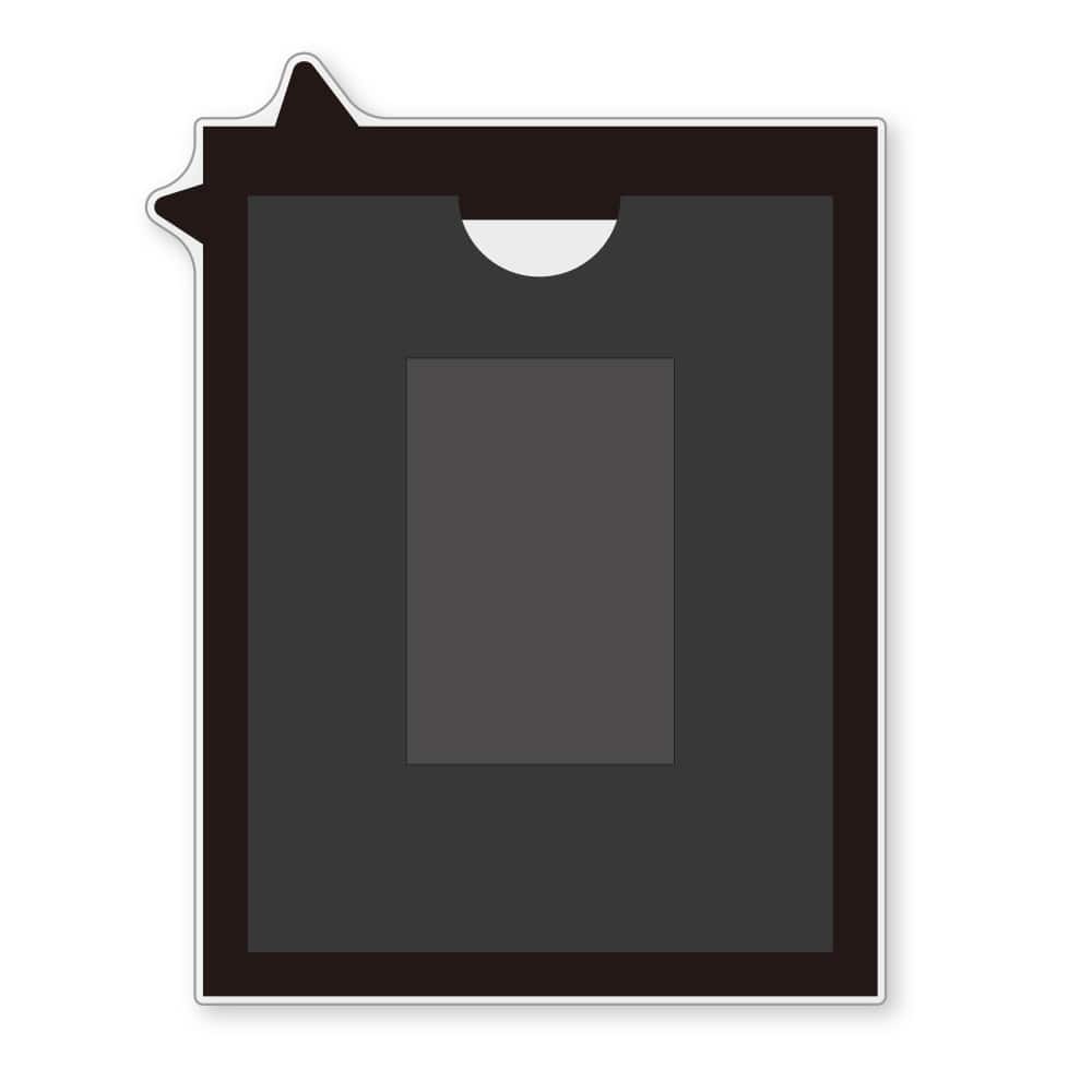 2.5" x 3.5" Black & Gold Star 2026 Magnetic Frame, Graduation by Ashland®