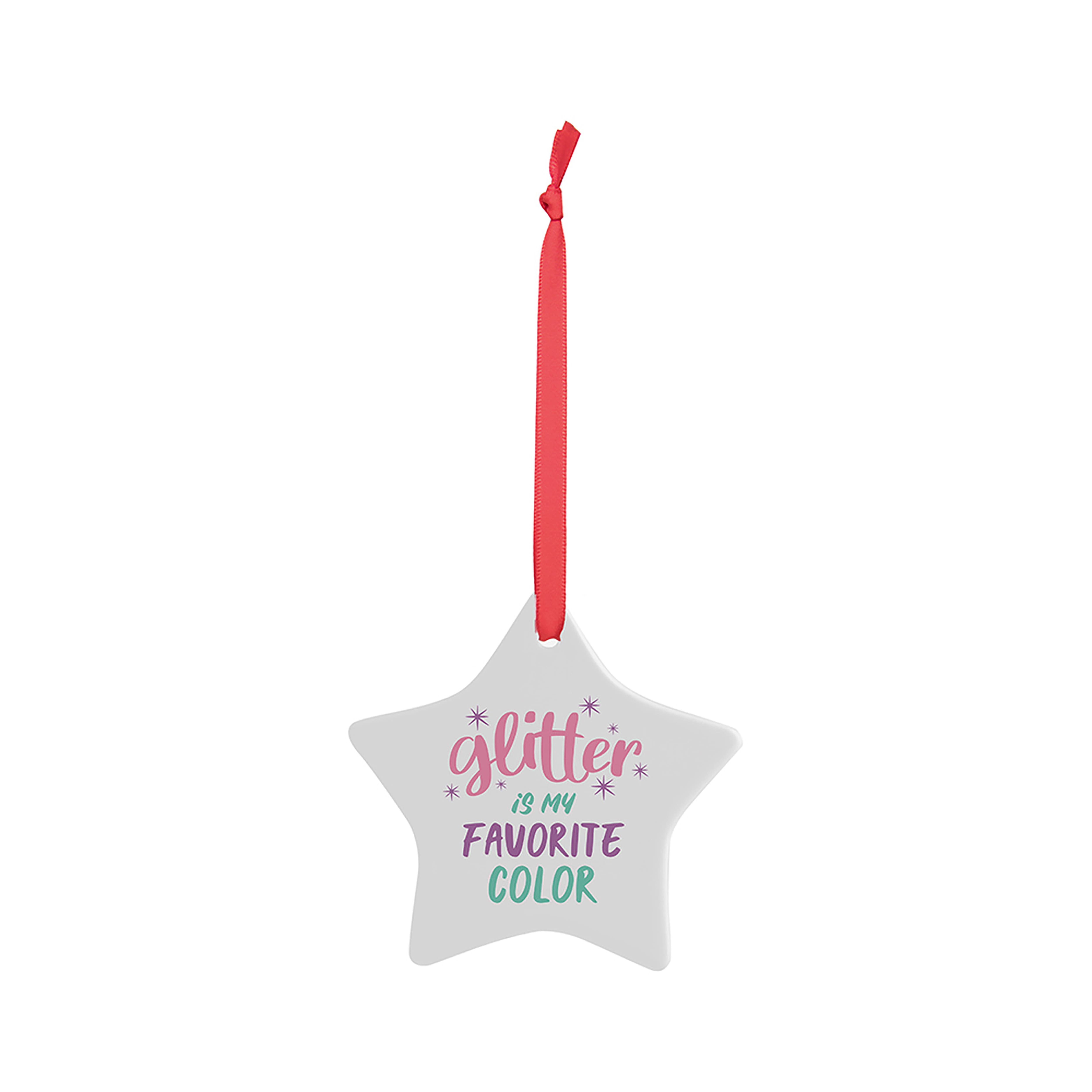 Craft Express 25ct. 3" Sublimation Star Ceramic Ornaments