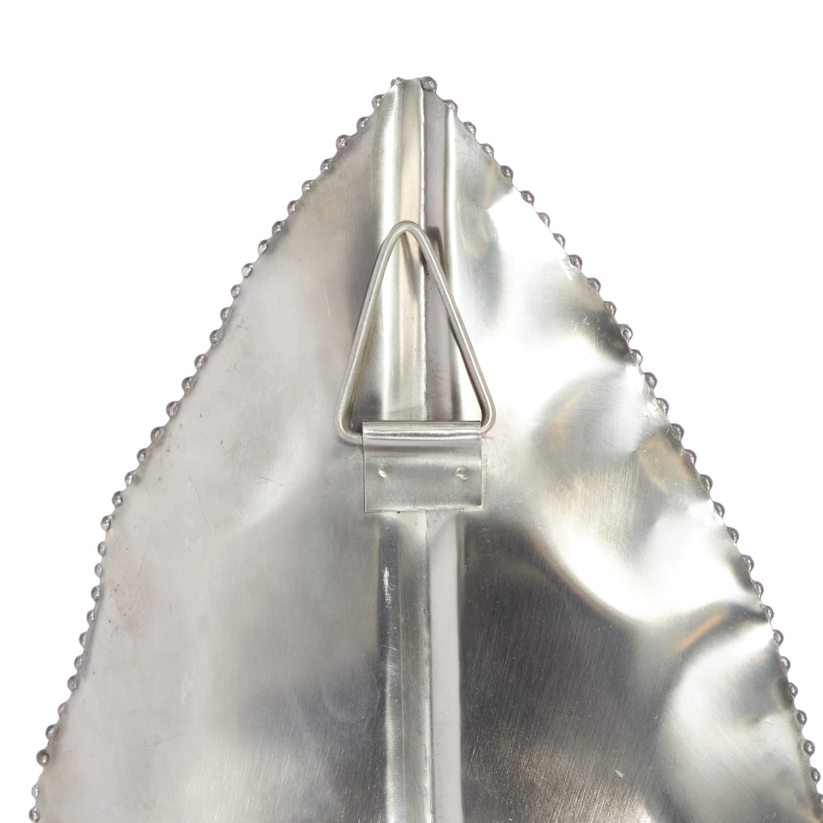 Silver Stainless Steel Candlestick Holders, 16" x 8" x 6"