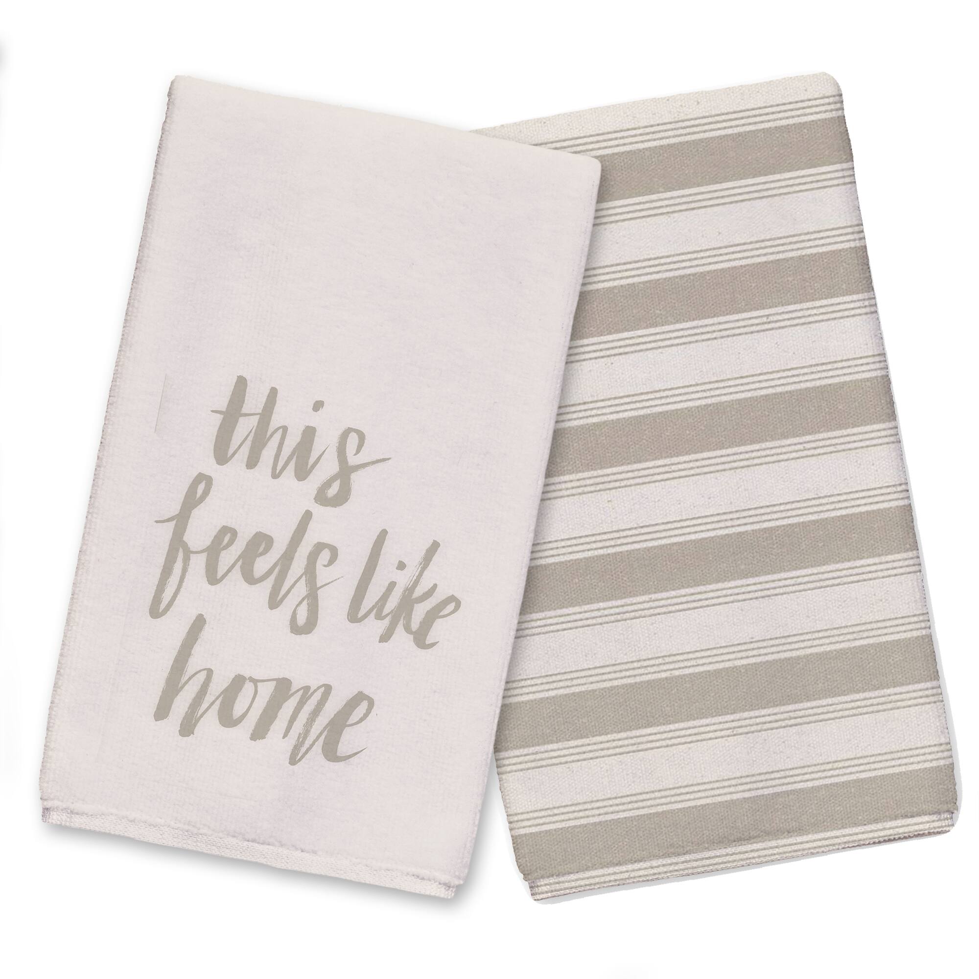 This Feels Like Home Tea Towel Set